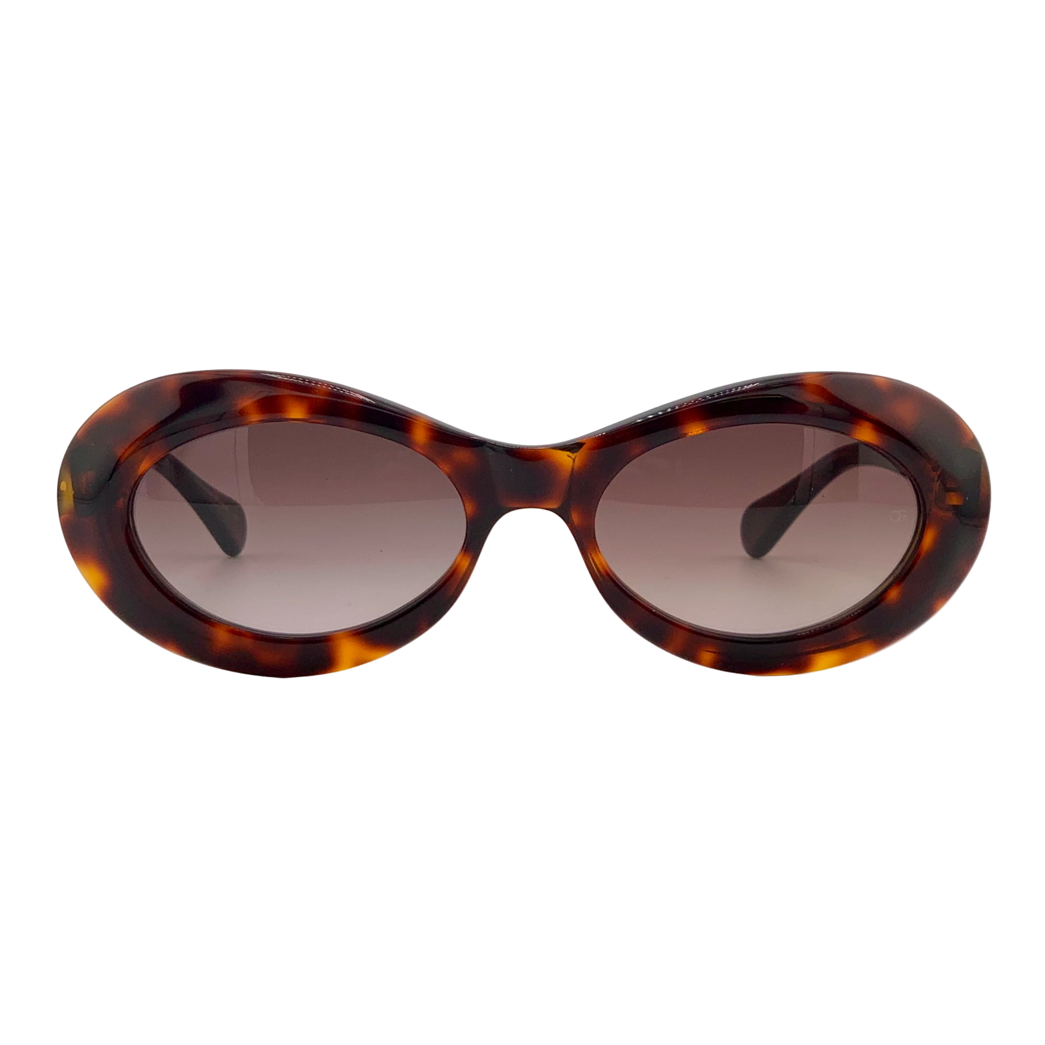 VINTAGE OLIVER GOLDSMITH OVAL SUNGLASSES FROM THE 1980'S