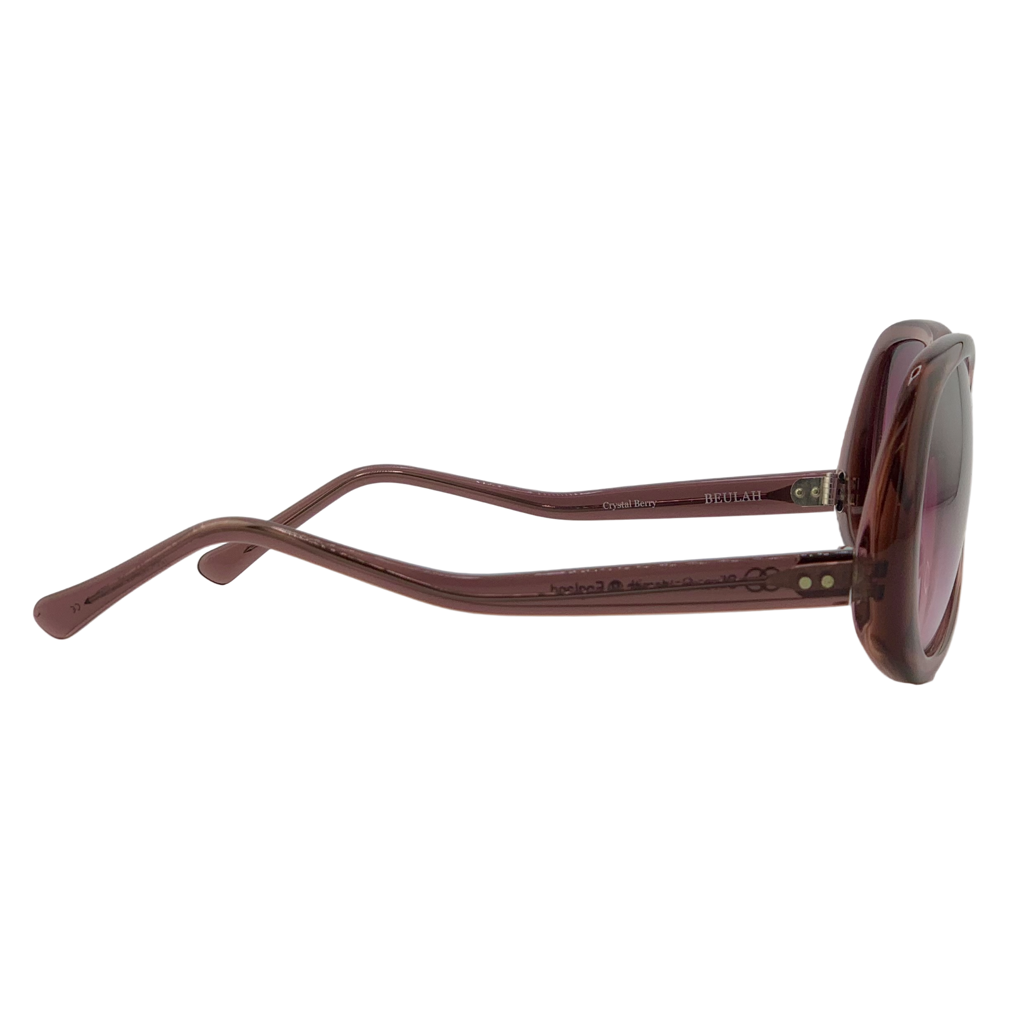 VINTAGE OLIVER GOLDSMITH ROUND SUNGLASSES FROM THE 1980'S