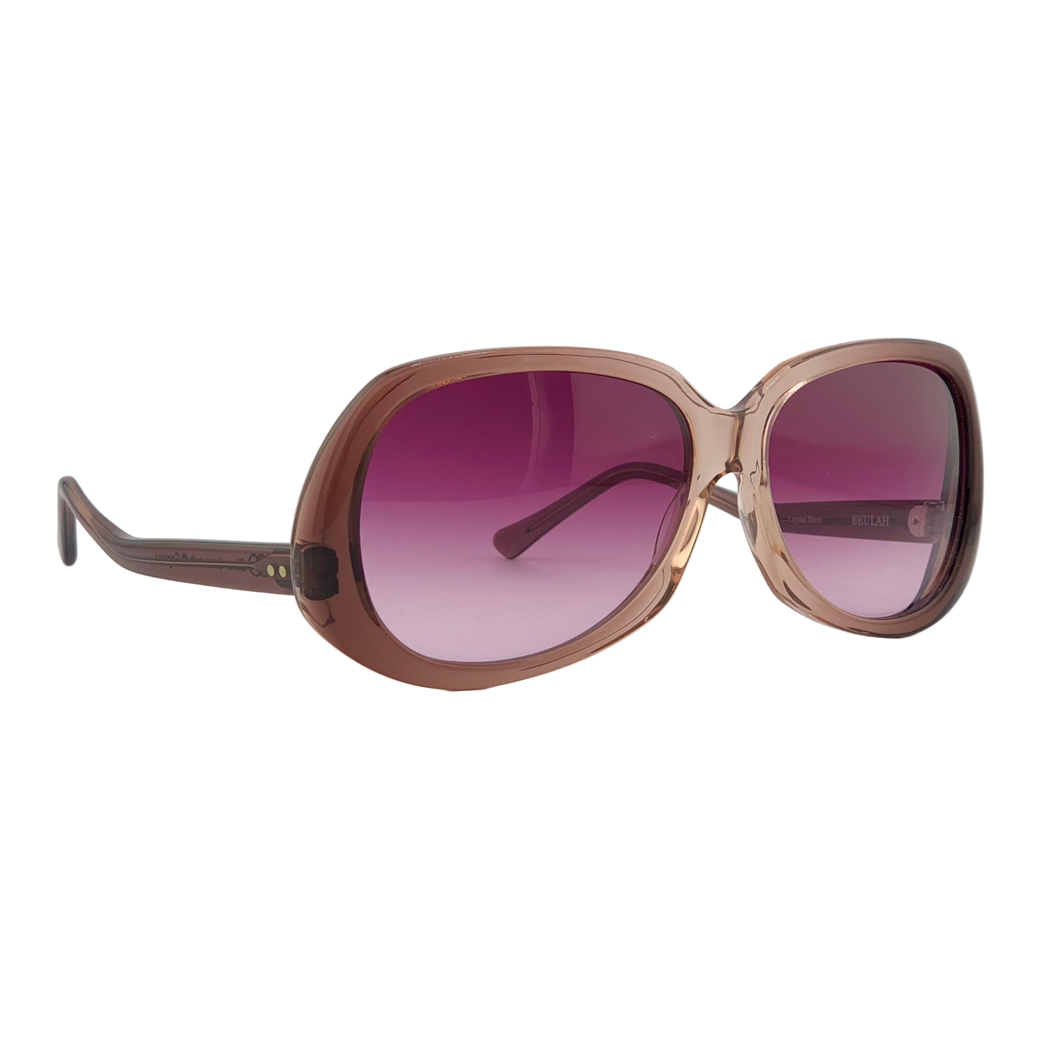 VINTAGE OLIVER GOLDSMITH ROUND SUNGLASSES FROM THE 1980'S