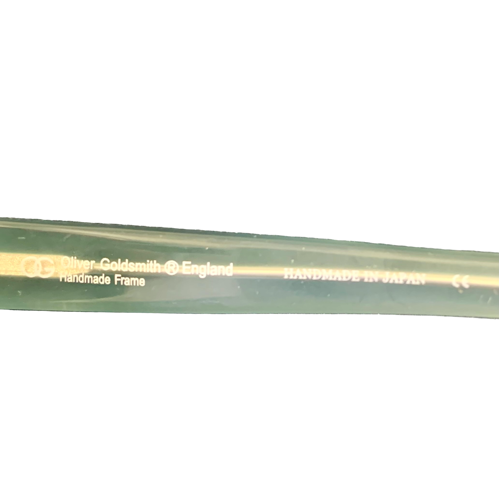 VINTAGE OLIVER GOLDSMITH OVAL SUNGLASSES FROM THE 1980'S