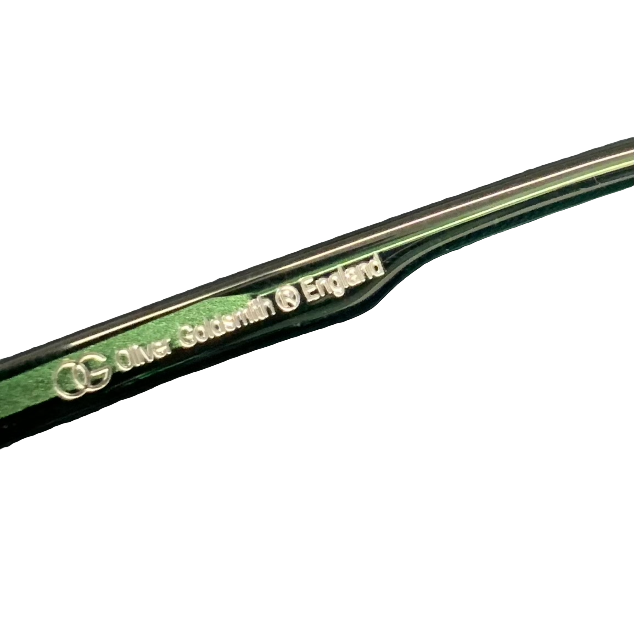 VINTAGE OLIVER GOLDSMITH AVIATOR SUNGLASSES FROM THE 1980'S