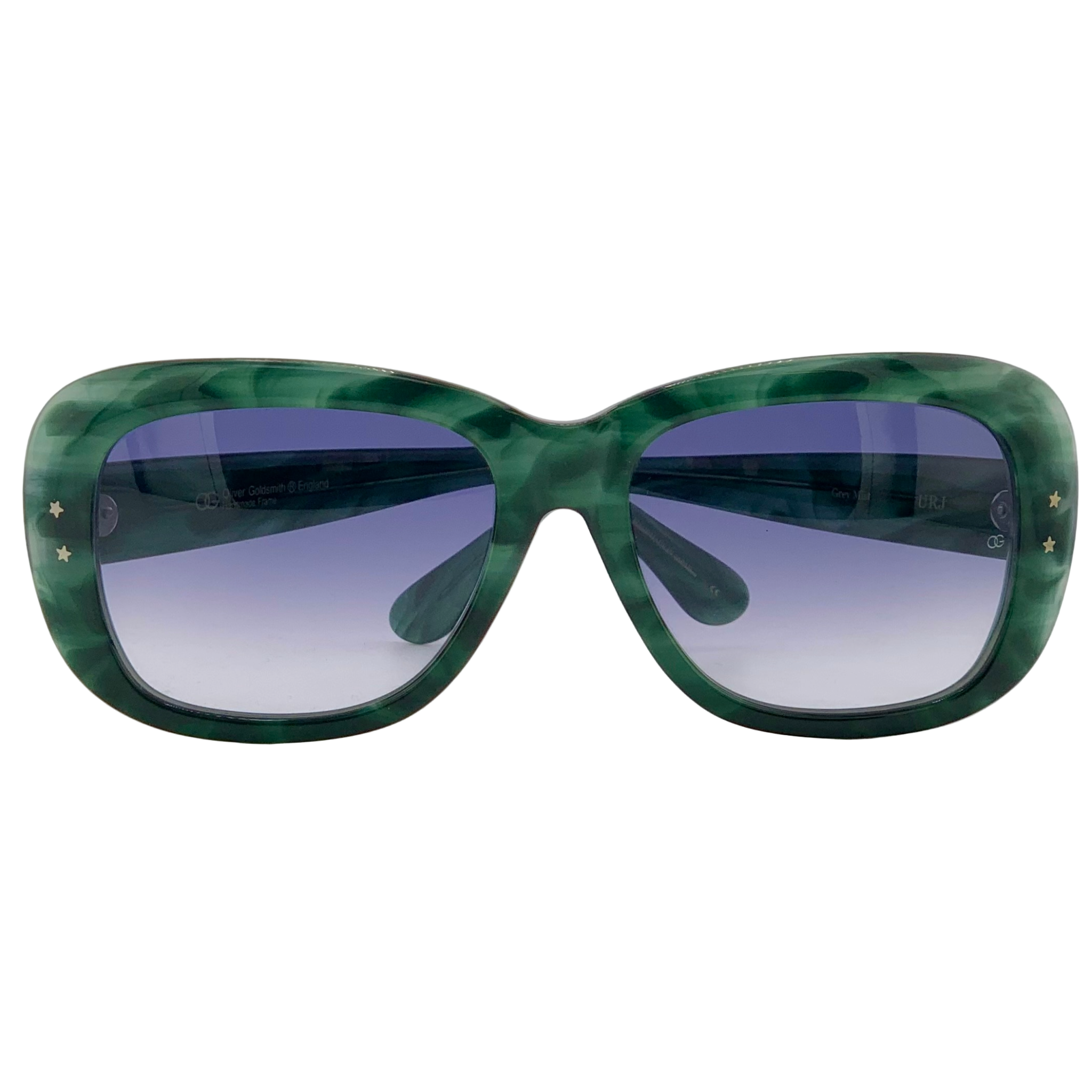 VINTAGE OLIVER GOLDSMITH OVAL SUNGLASSES FROM THE 1980'S