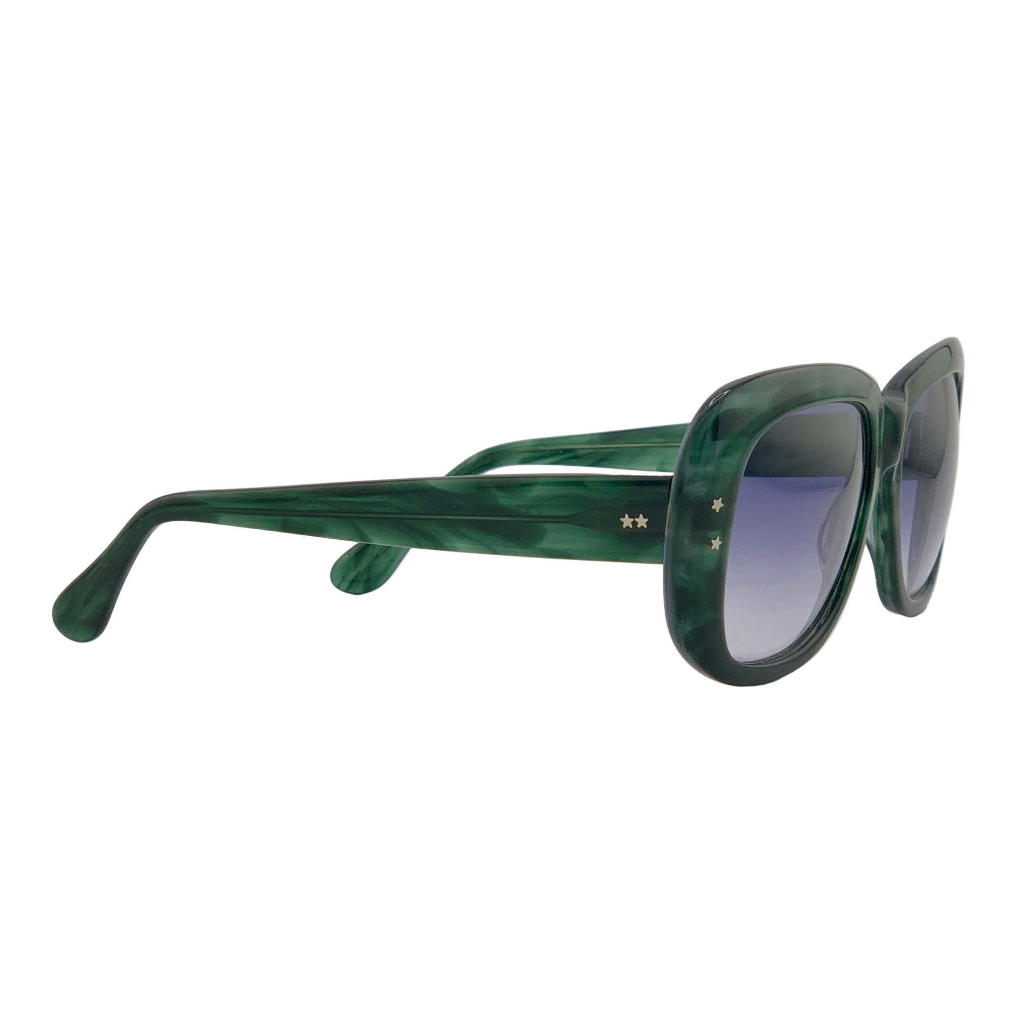 VINTAGE OLIVER GOLDSMITH OVAL SUNGLASSES FROM THE 1980'S