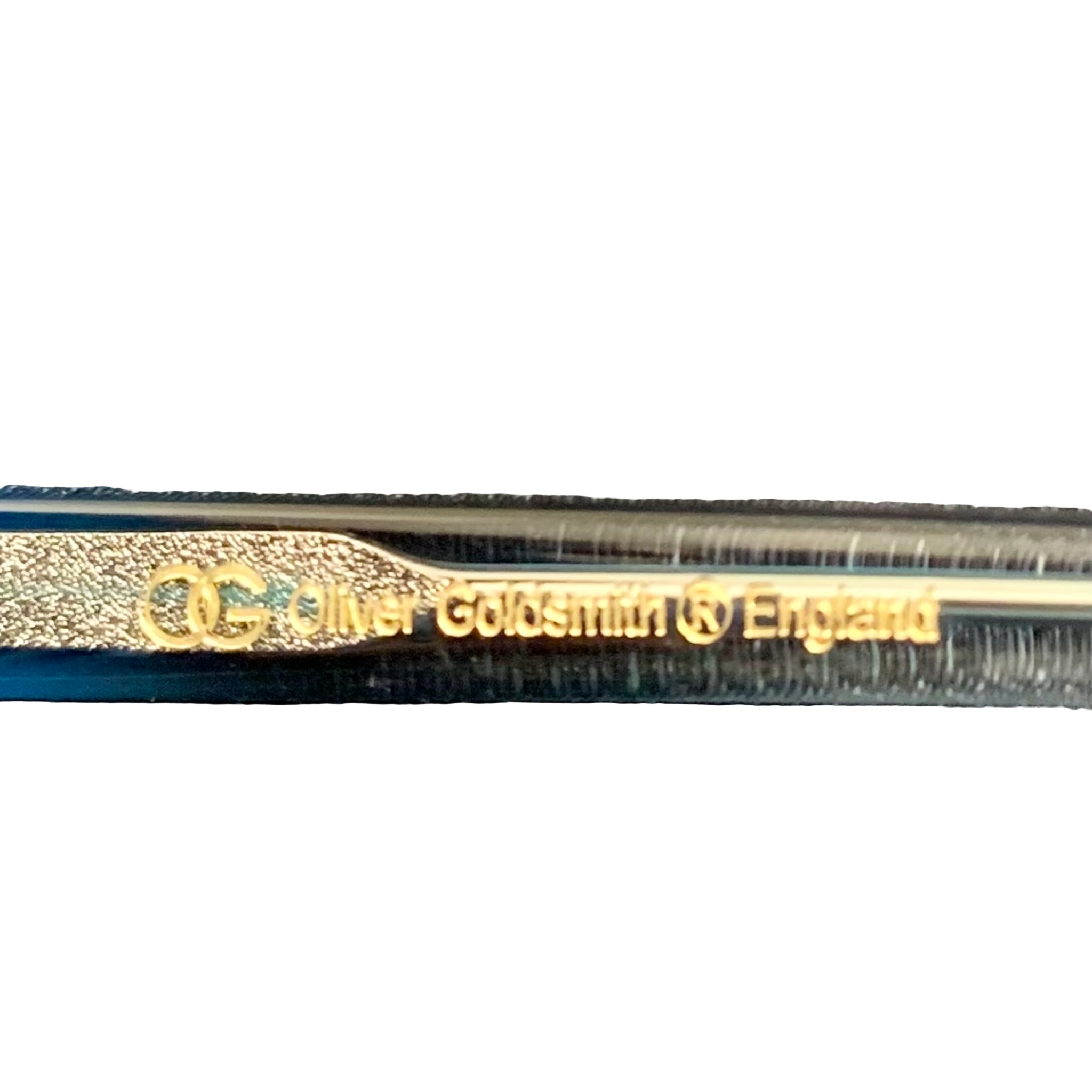 VINTAGE OLIVER GOLDSMITH OVAL SUNGLASSES FROM THE 1980'S