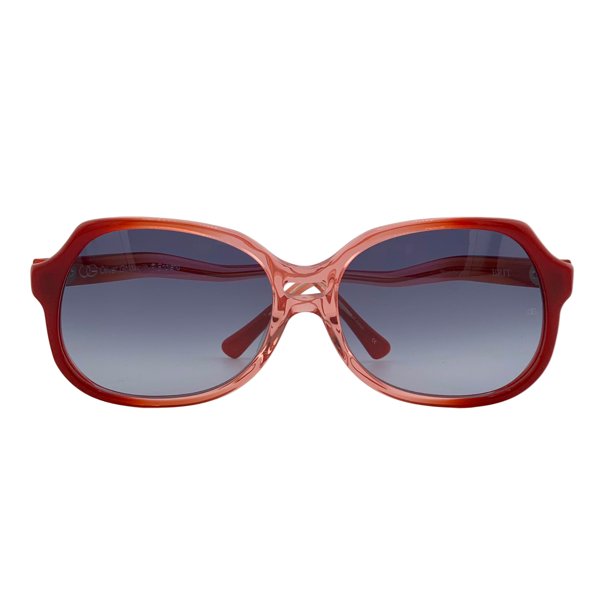 VINTAGE OLIVER GOLDSMITH ROUND SUNGLASSES FROM THE 1980'S