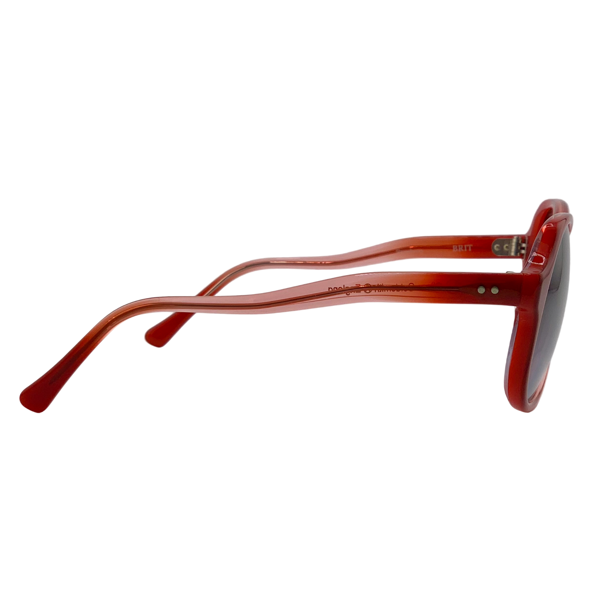 VINTAGE OLIVER GOLDSMITH ROUND SUNGLASSES FROM THE 1980'S