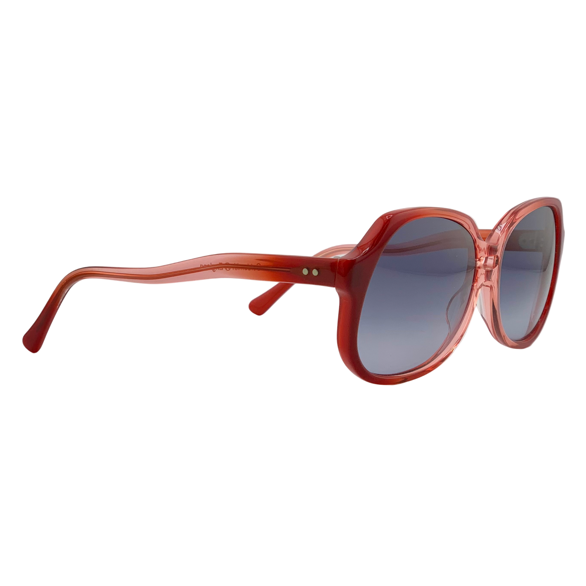 VINTAGE OLIVER GOLDSMITH ROUND SUNGLASSES FROM THE 1980'S