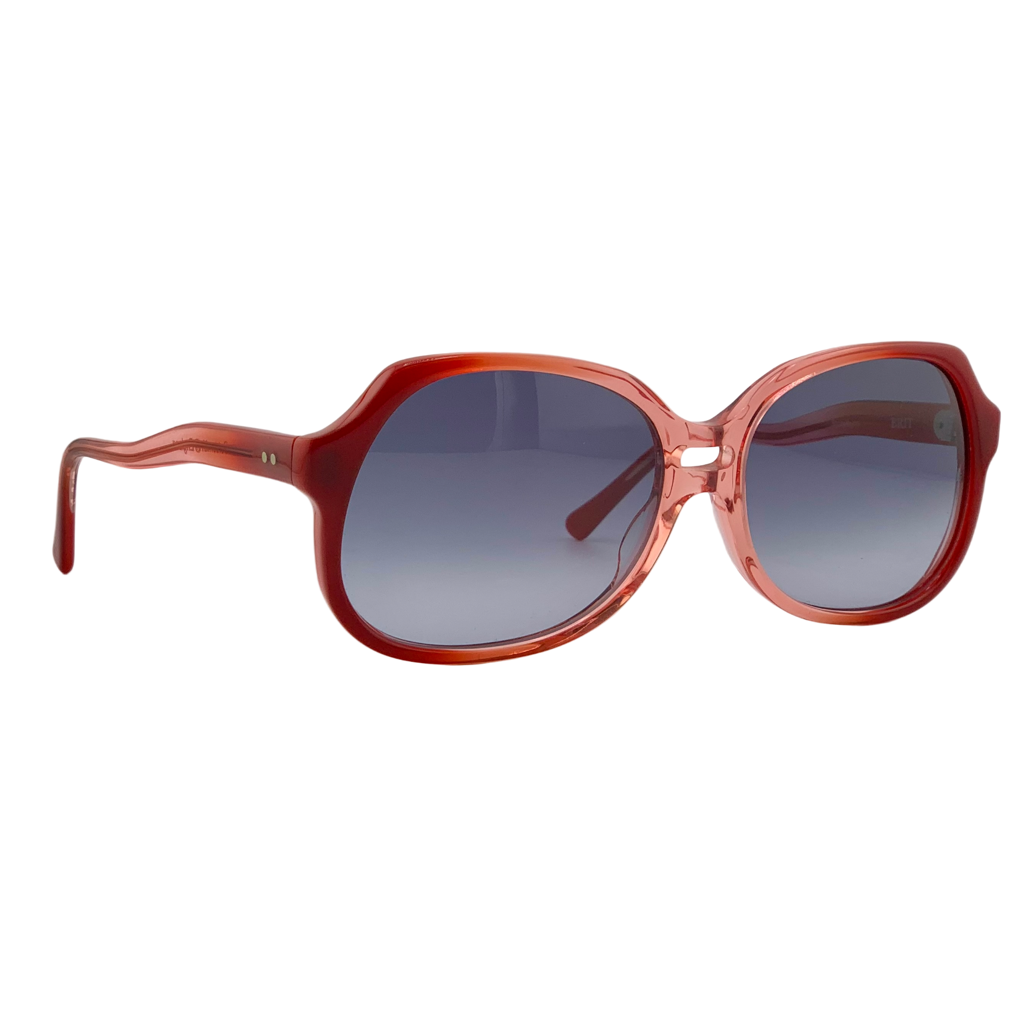 VINTAGE OLIVER GOLDSMITH ROUND SUNGLASSES FROM THE 1980'S