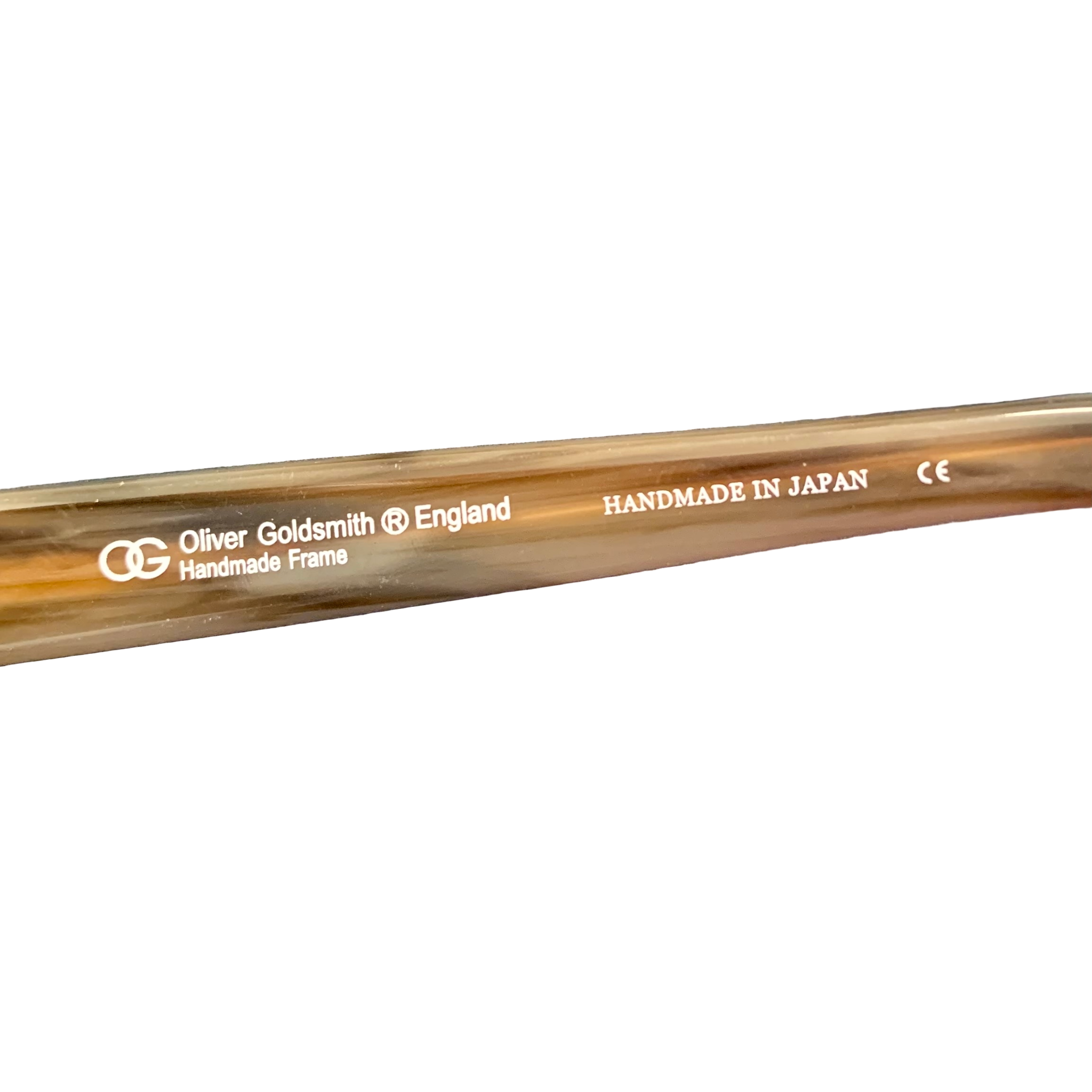 VINTAGE OLIVER GOLDSMITH OVAL SUNGLASSES FROM THE 1980'S