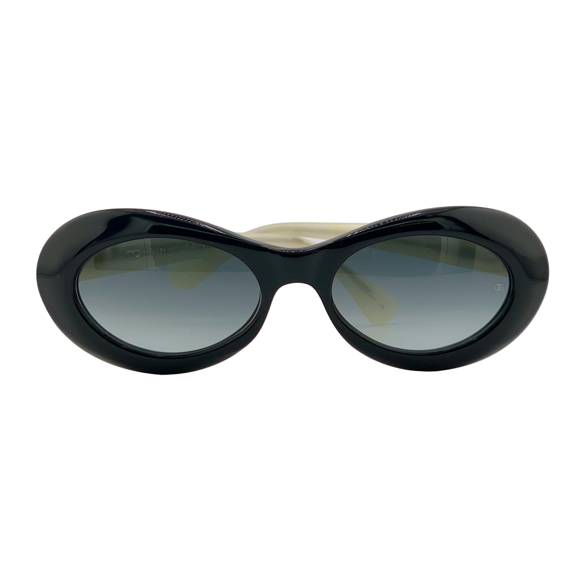 VINTAGE OLIVER GOLDSMITH OVAL SUNGLASSES FROM THE 1980'S