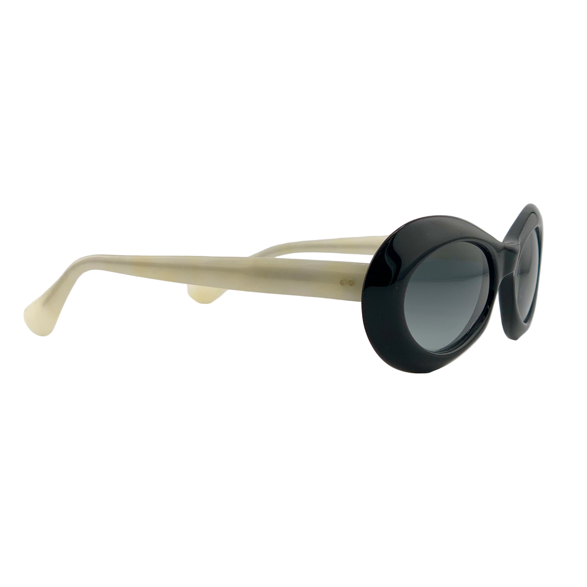 VINTAGE OLIVER GOLDSMITH OVAL SUNGLASSES FROM THE 1980'S