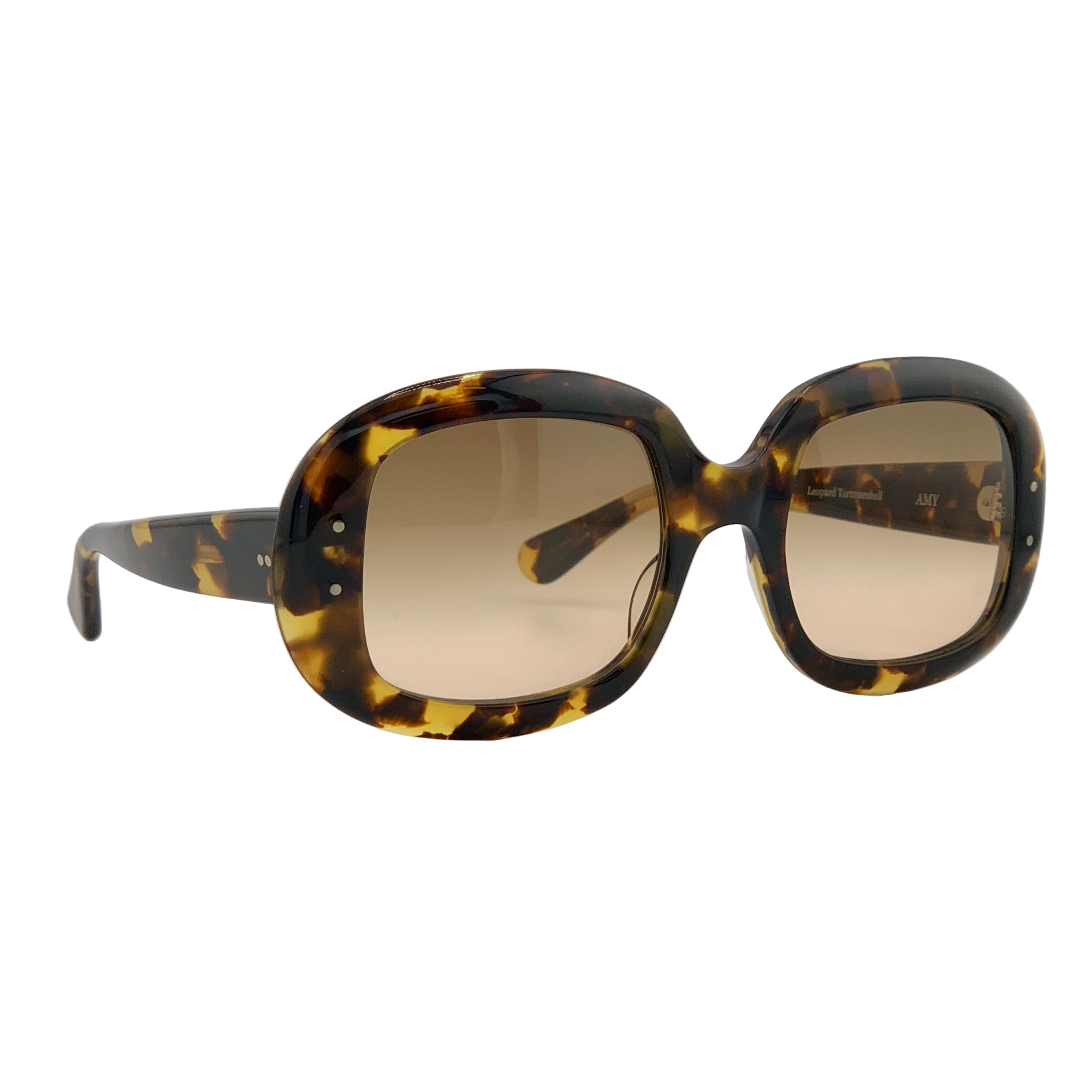 VINTAGE OLIVER GOLDSMITH SQUARE SUNGLASSES FROM THE 1980'S