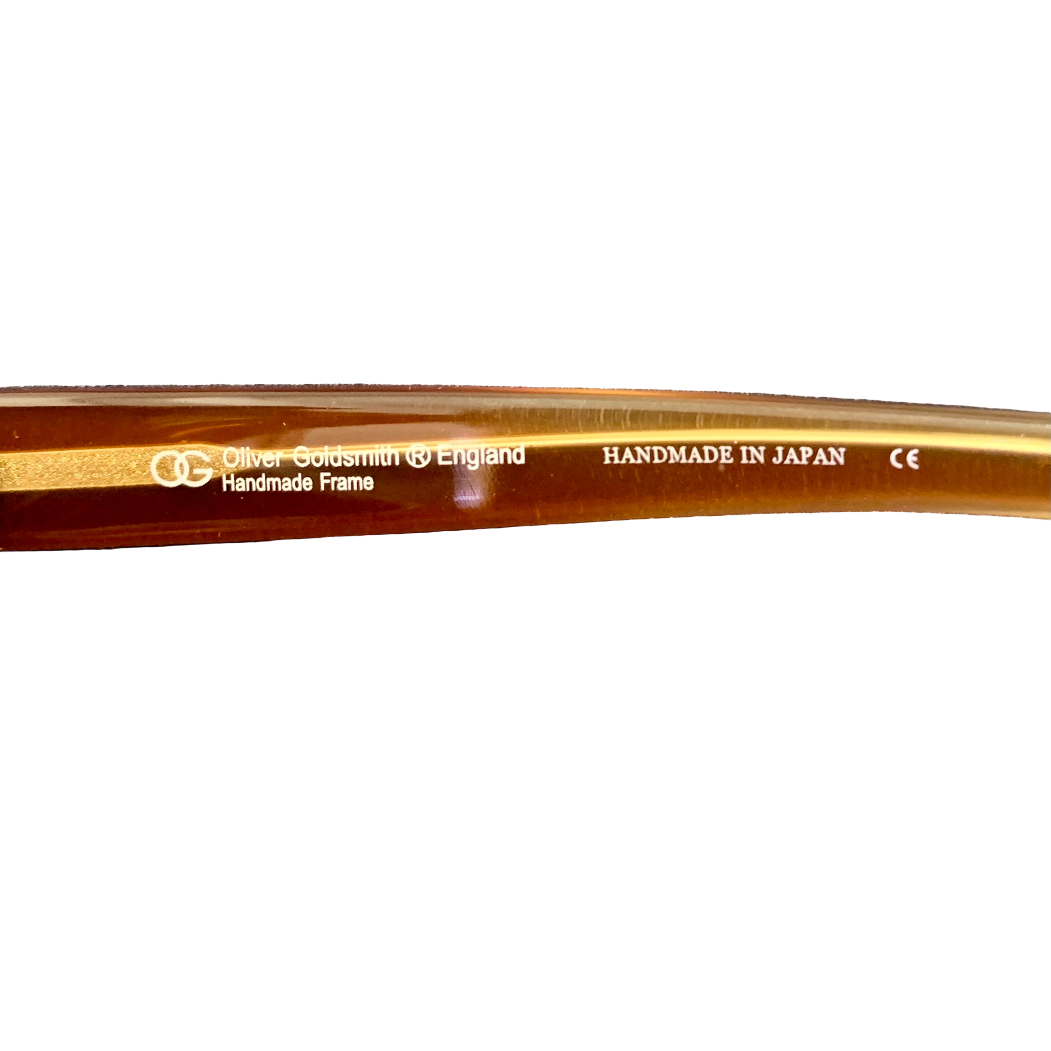 VINTAGE OLIVER GOLDSMITH OVAL SUNGLASSES FROM THE 1980'S