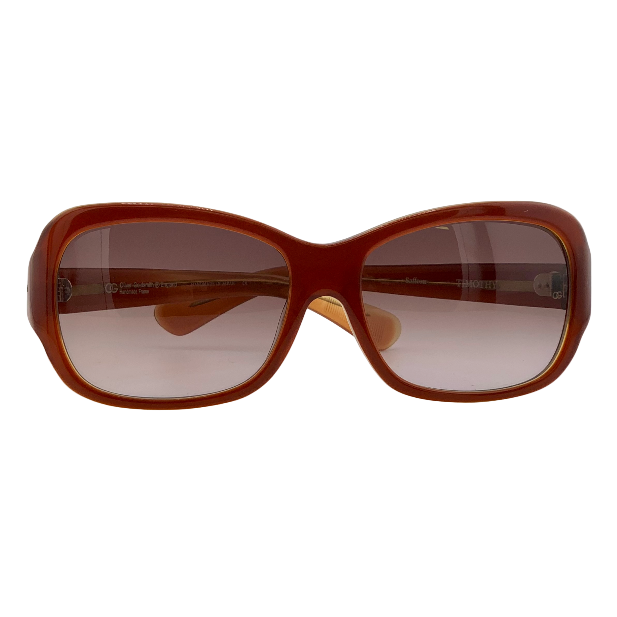 VINTAGE OLIVER GOLDSMITH OVAL SUNGLASSES FROM THE 1980'S