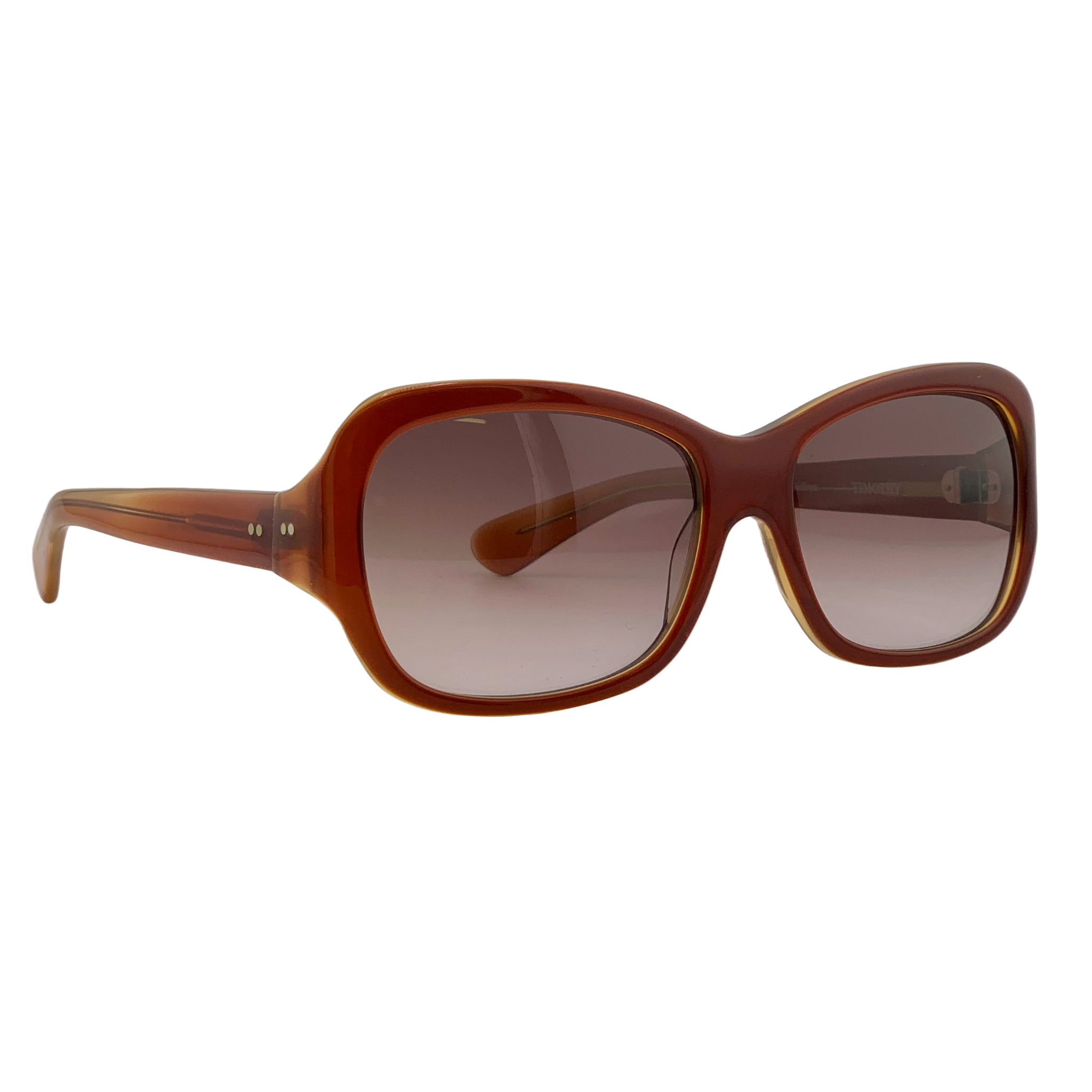 VINTAGE OLIVER GOLDSMITH OVAL SUNGLASSES FROM THE 1980'S