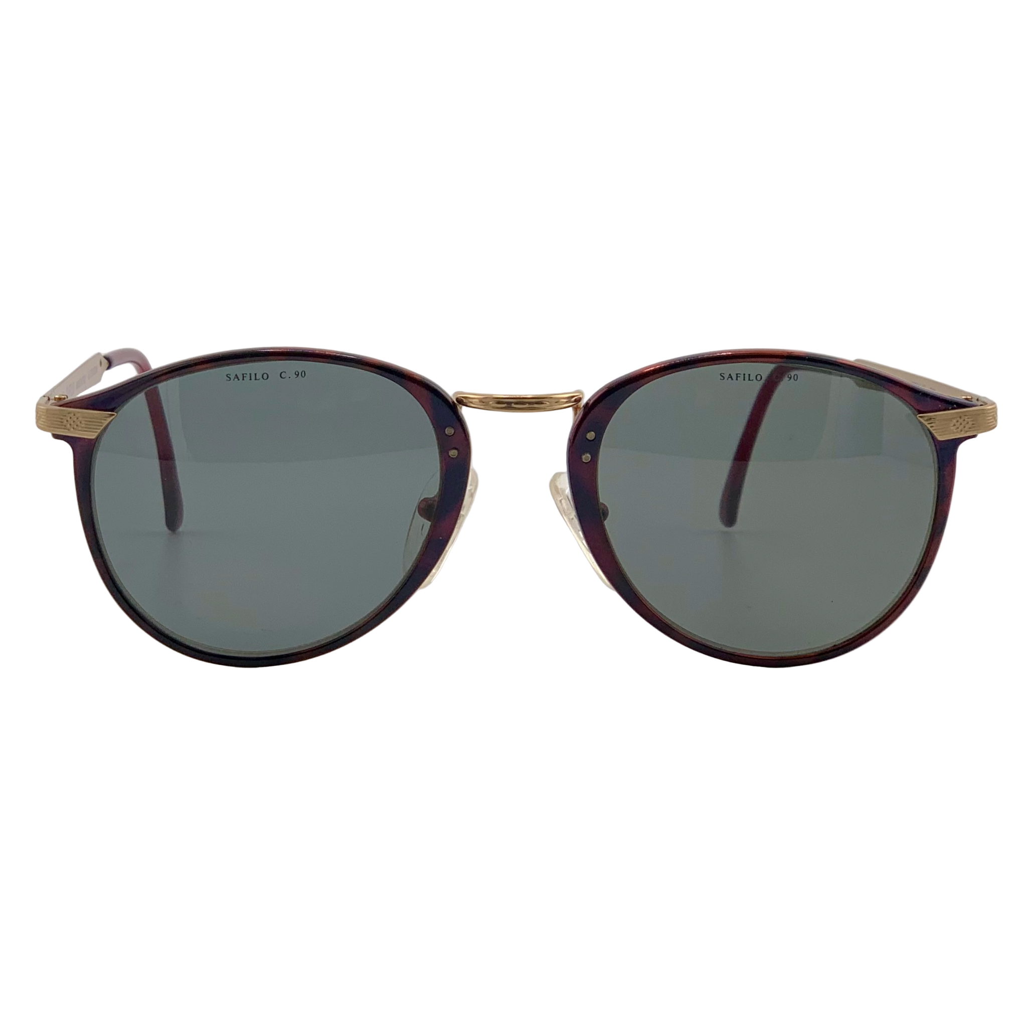 VINTAGE SAFILO ROUND SUNGLASSES FROM THE 1980'S