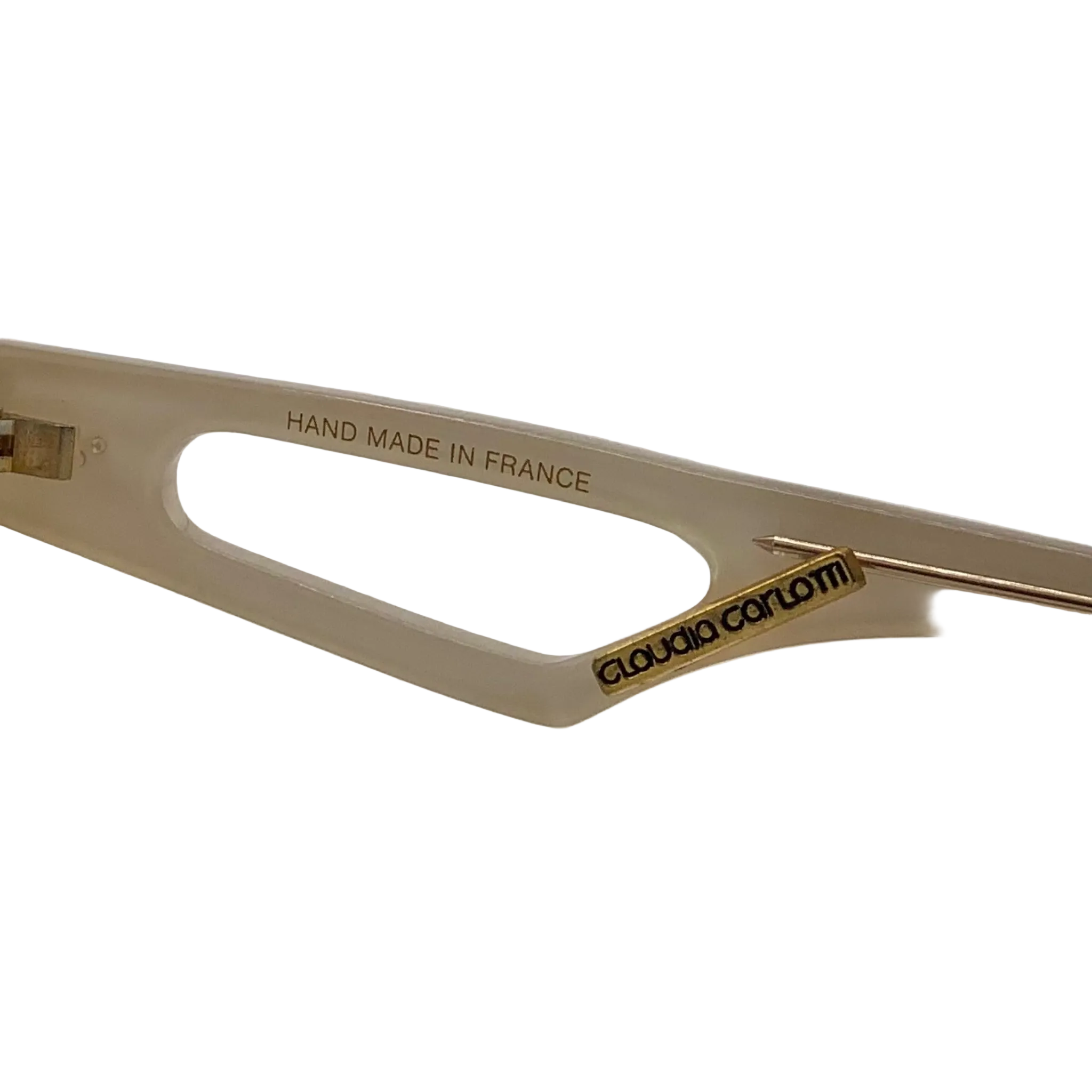 VINTAGE CLAUDIA CARLOTTI OVAL SUNGLASSES FROM THE 1980's