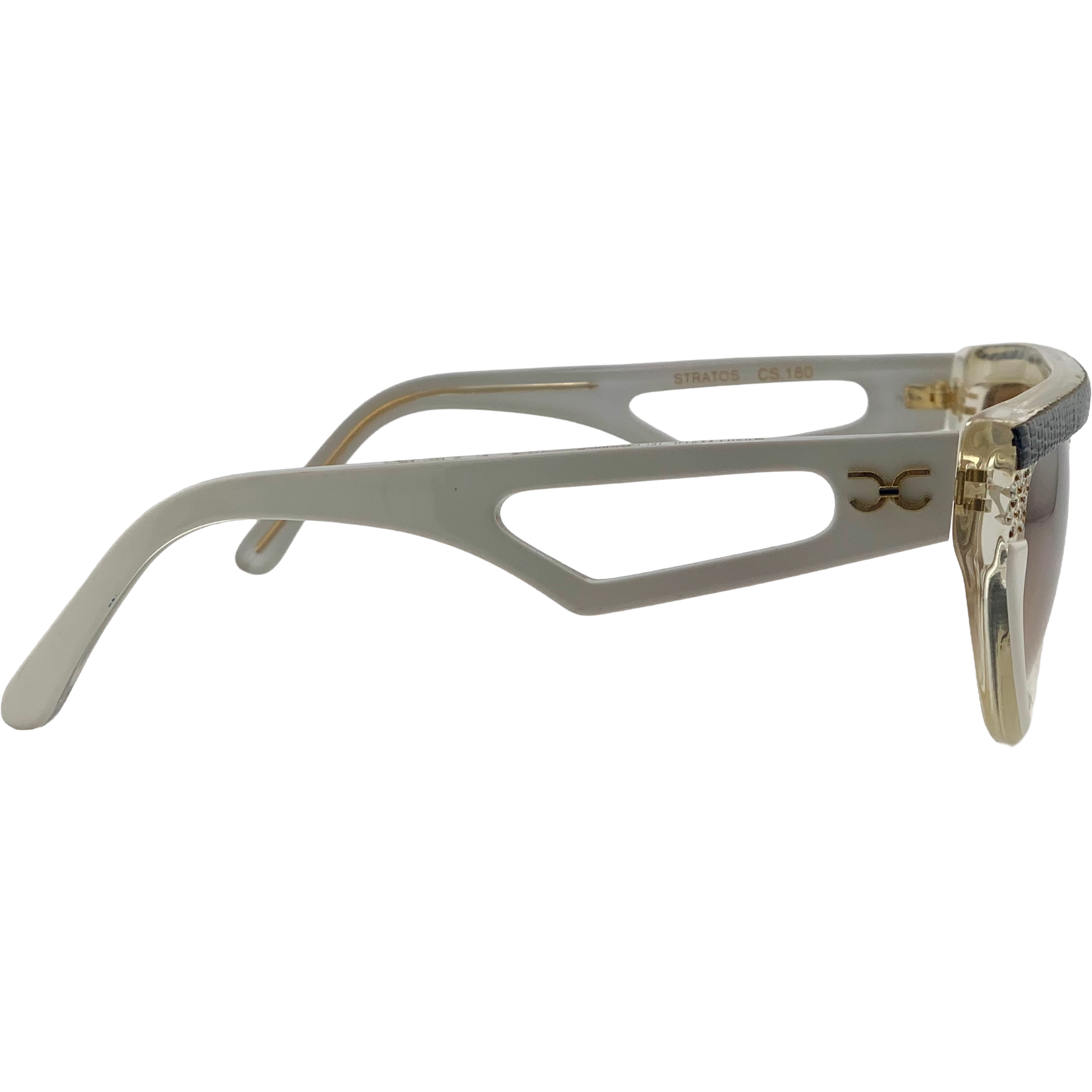 VINTAGE CLAUDIA CARLOTTI OVAL SUNGLASSES FROM THE 1980'S