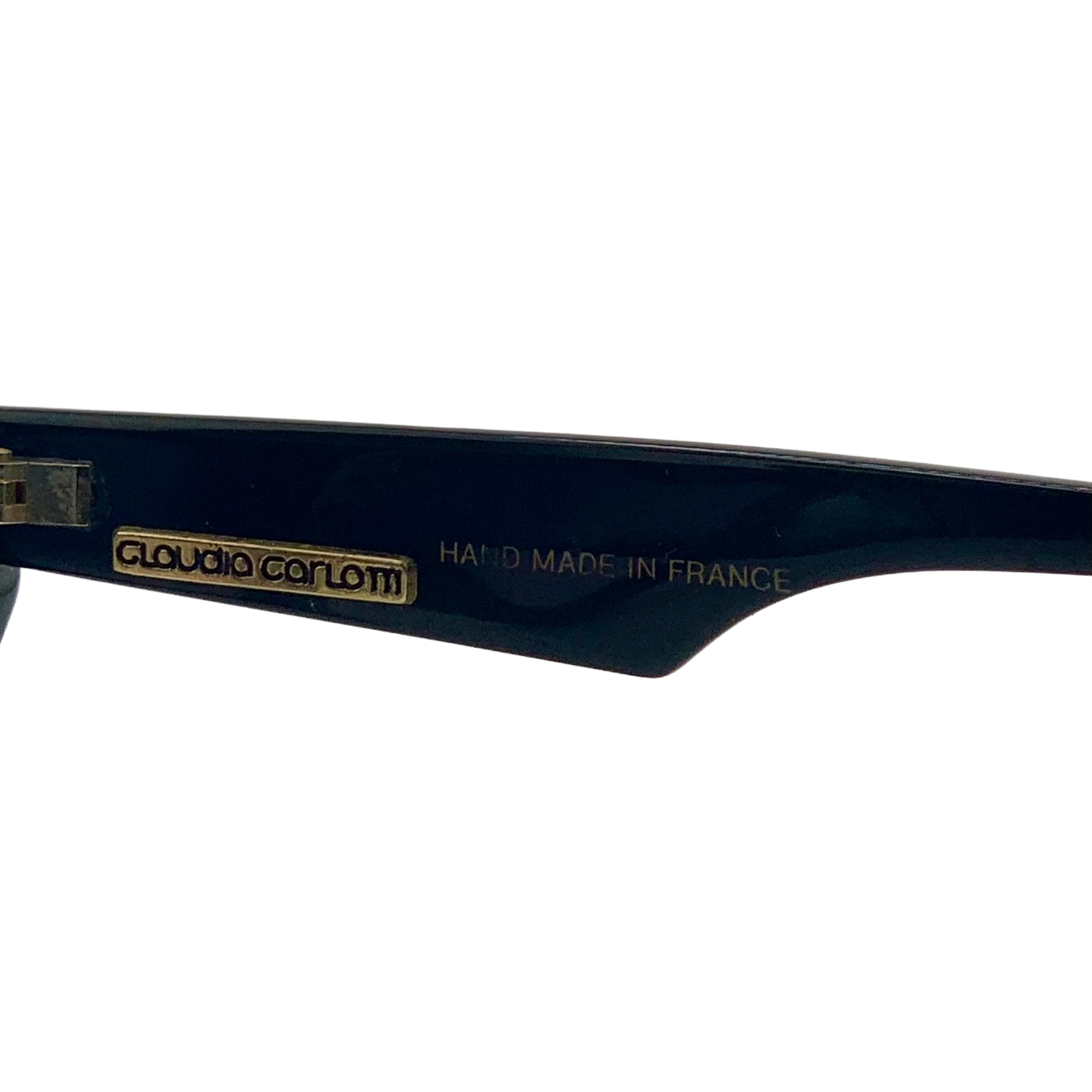 VINTAGE CLAUDIA CARLOTTI OVAL SUNGLASSES FROM THE 1980'S