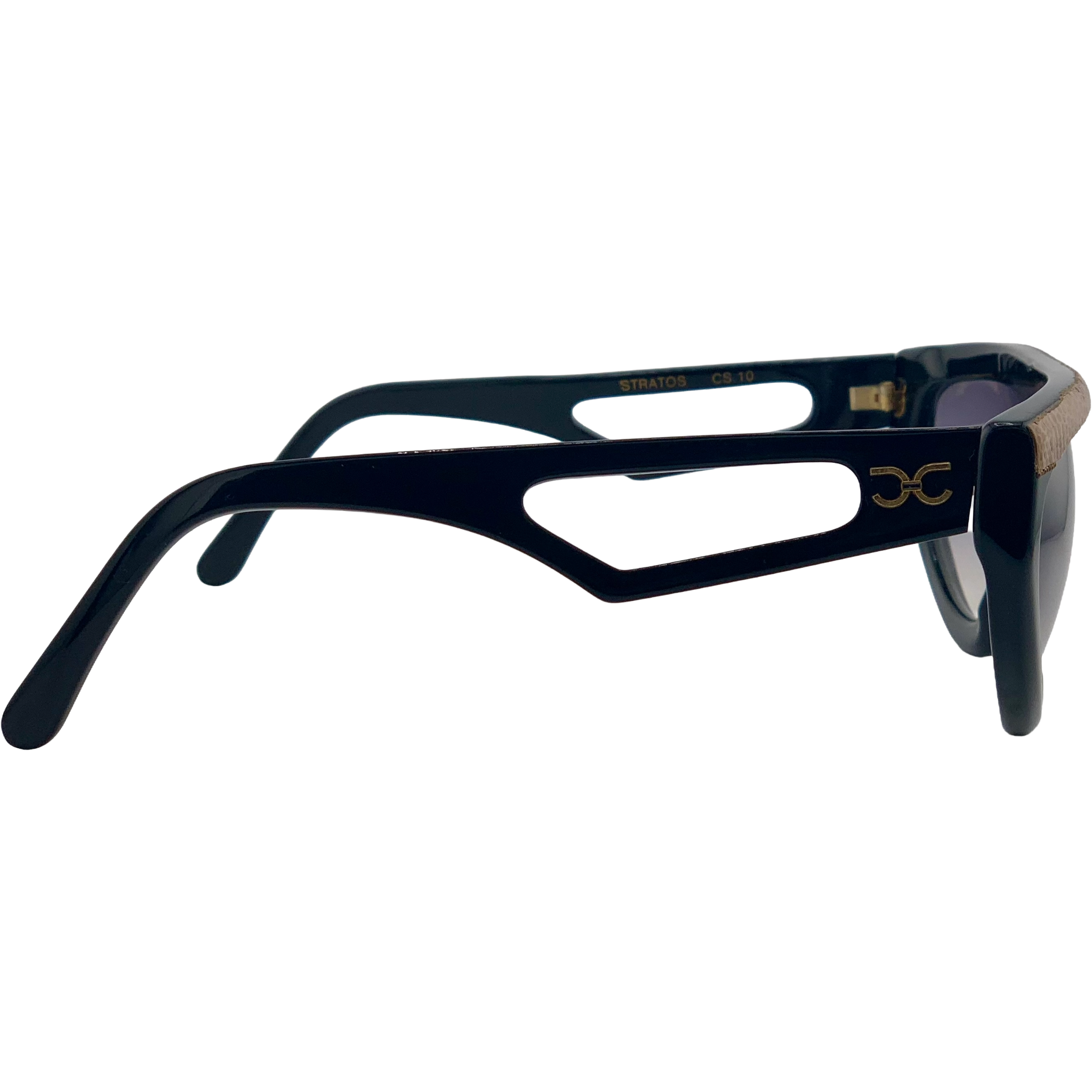 VINTAGE CLAUDIA CARLOTTI OVAL SUNGLASSES FROM THE 1980'S