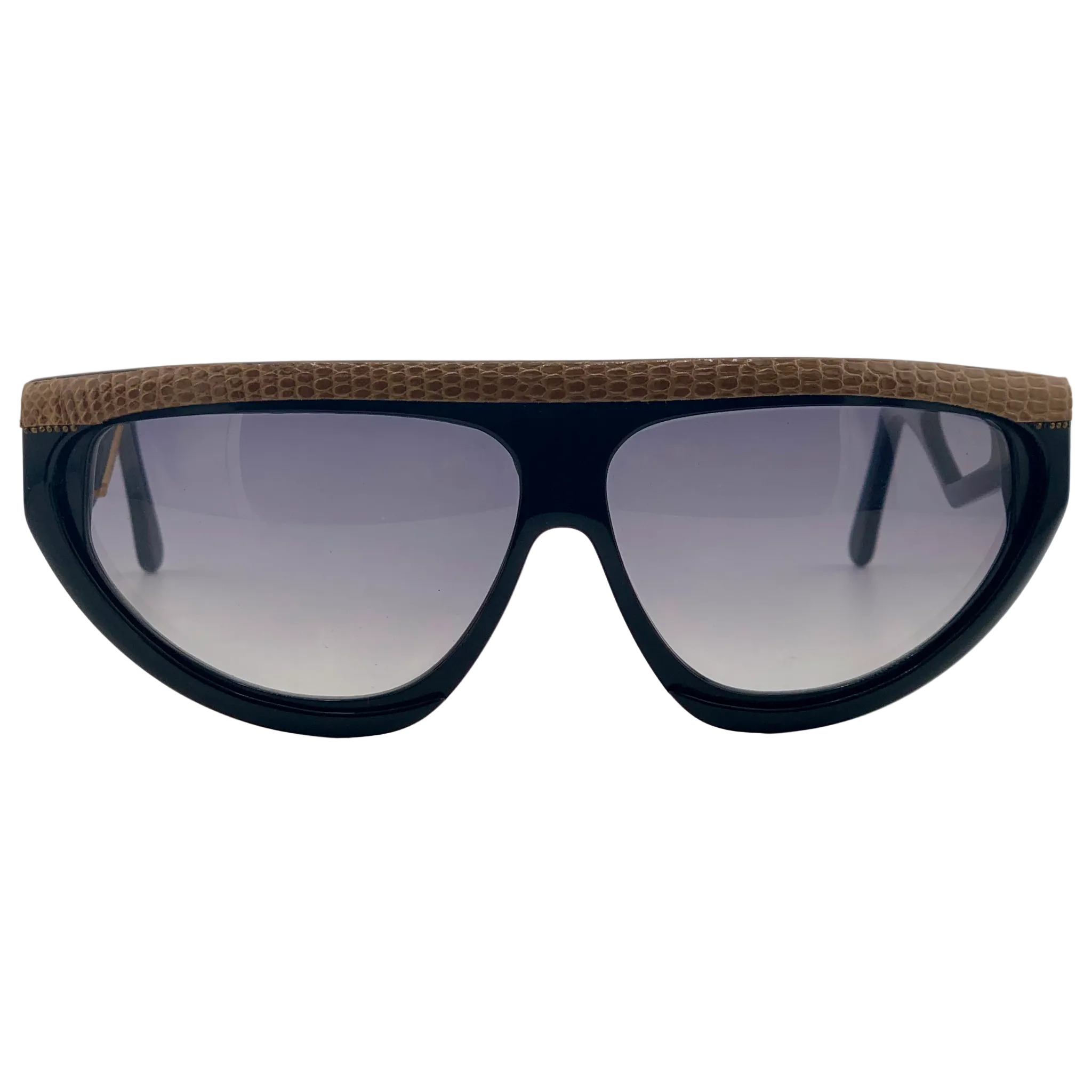 VINTAGE CLAUDIA CARLOTTI OVAL SUNGLASSES FROM THE 1980'S