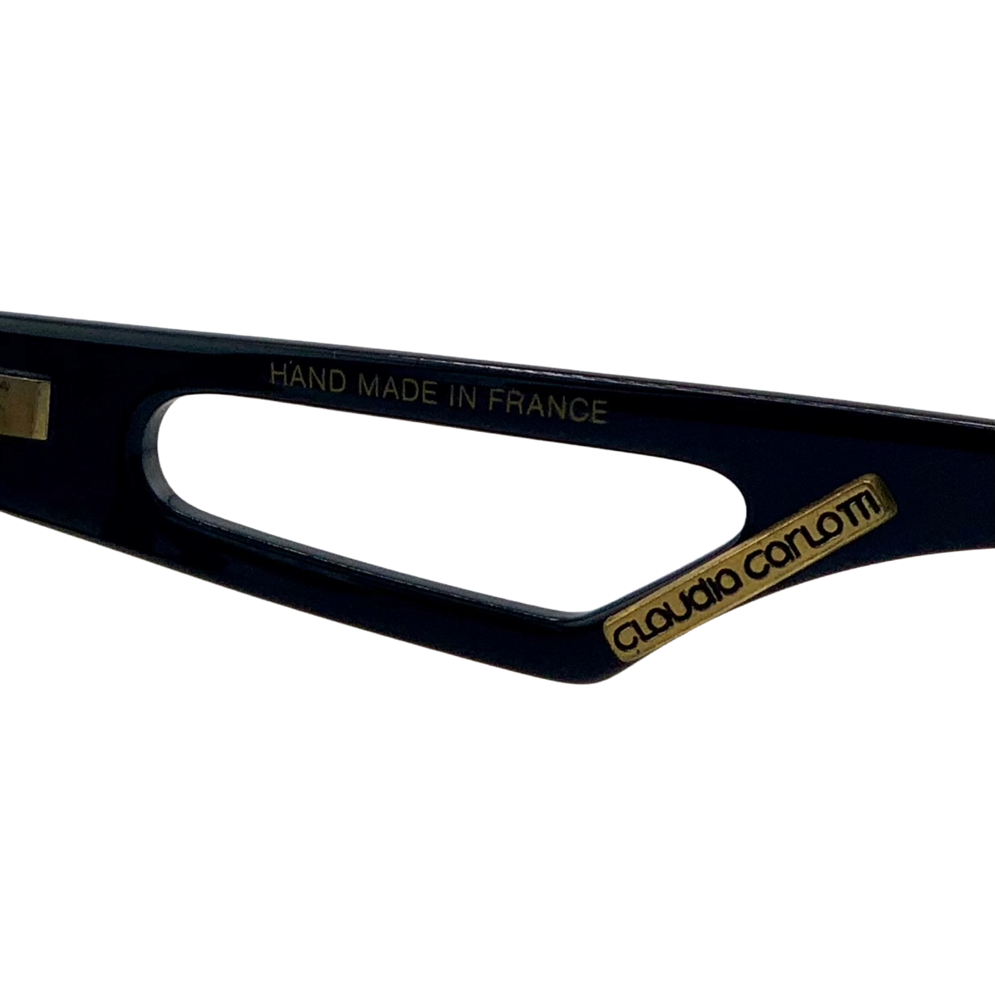 VINTAGE CLAUDIA CARLOTTI OVAL SUNGLASSES FROM THE 1980'S