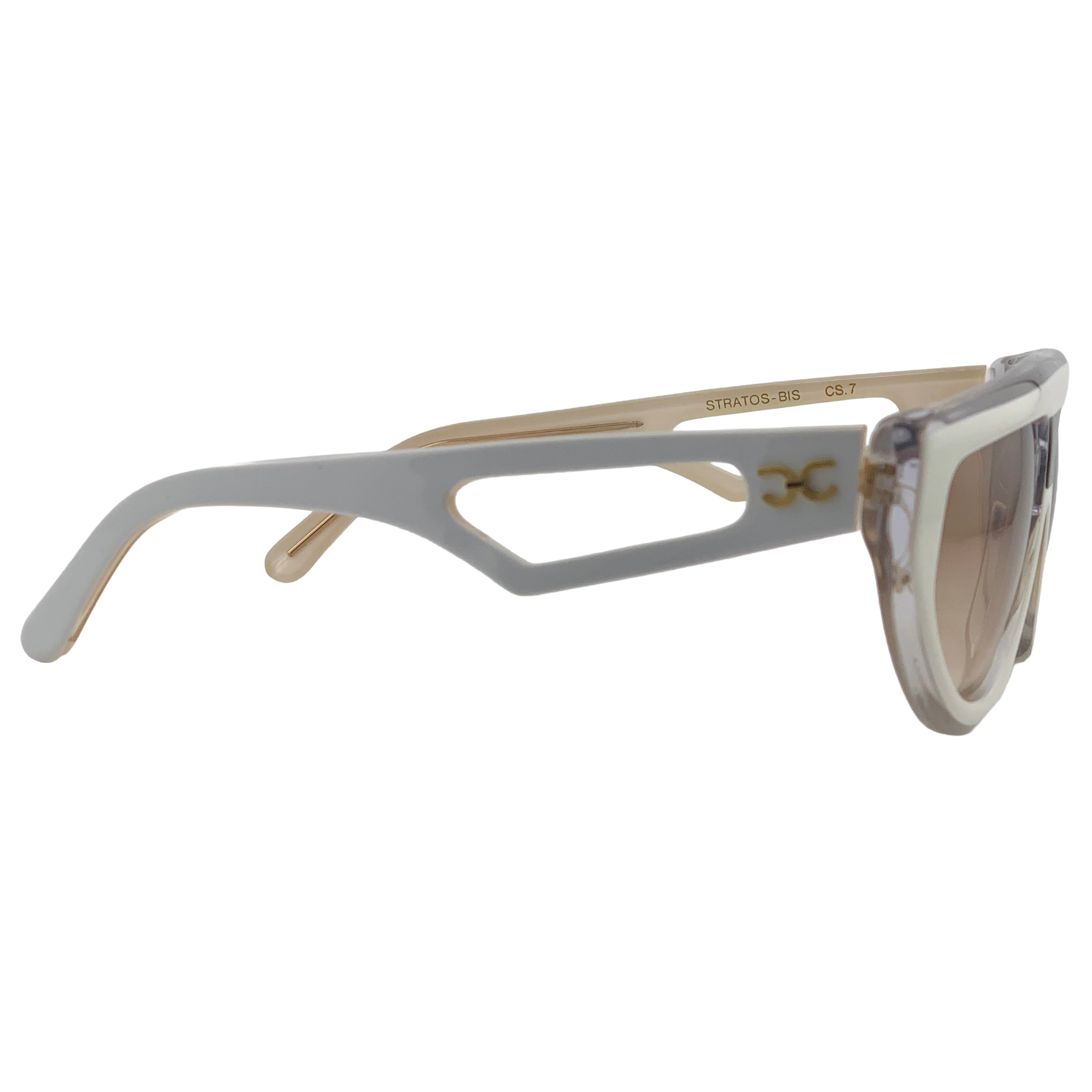 VINTAGE CLAUDIA CARLOTTI OVAL SUNGLASSES FROM THE 1980'S