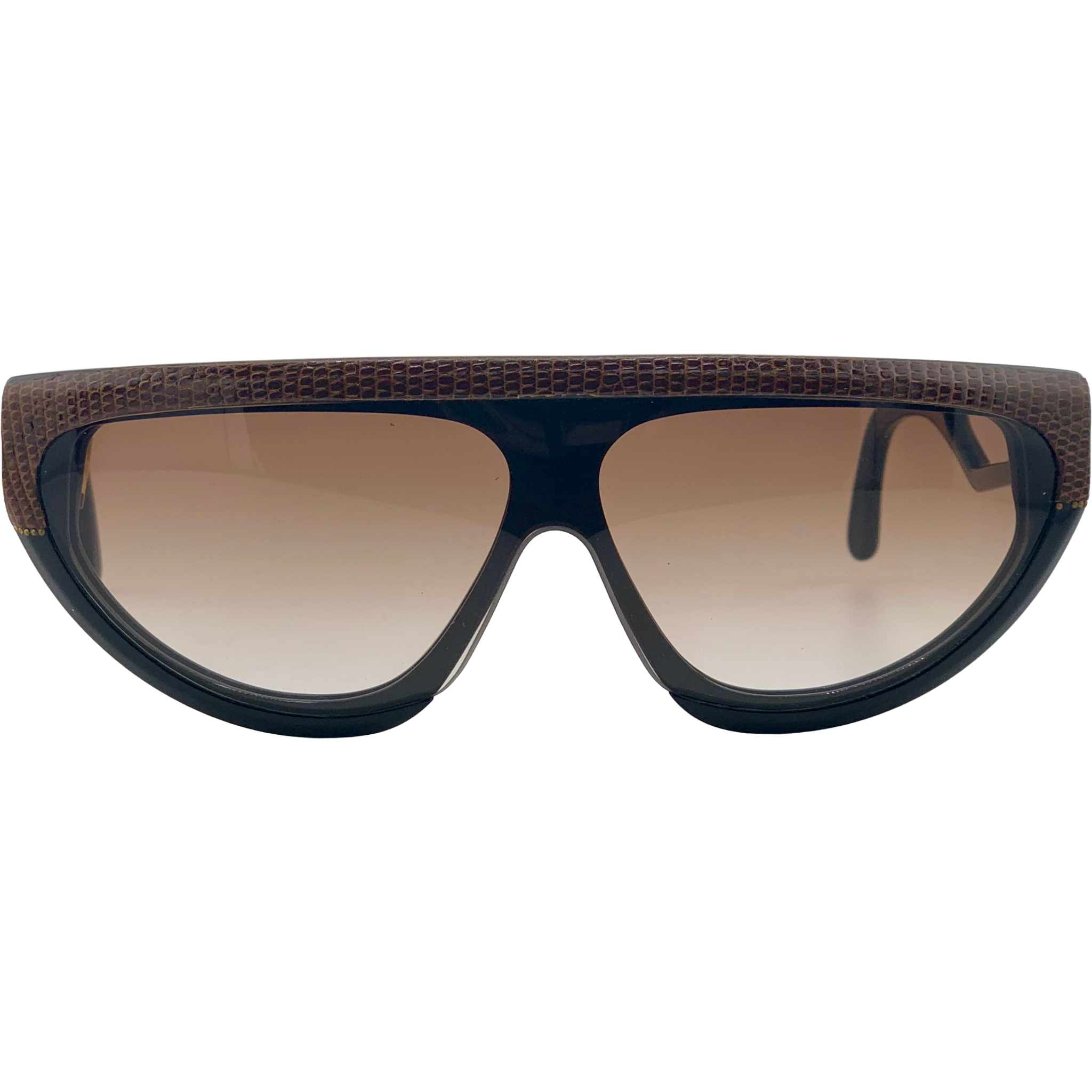 VINTAGE CLAUDIA CARLOTTI OVAL SUNGLASSES FROM THE 1980'S