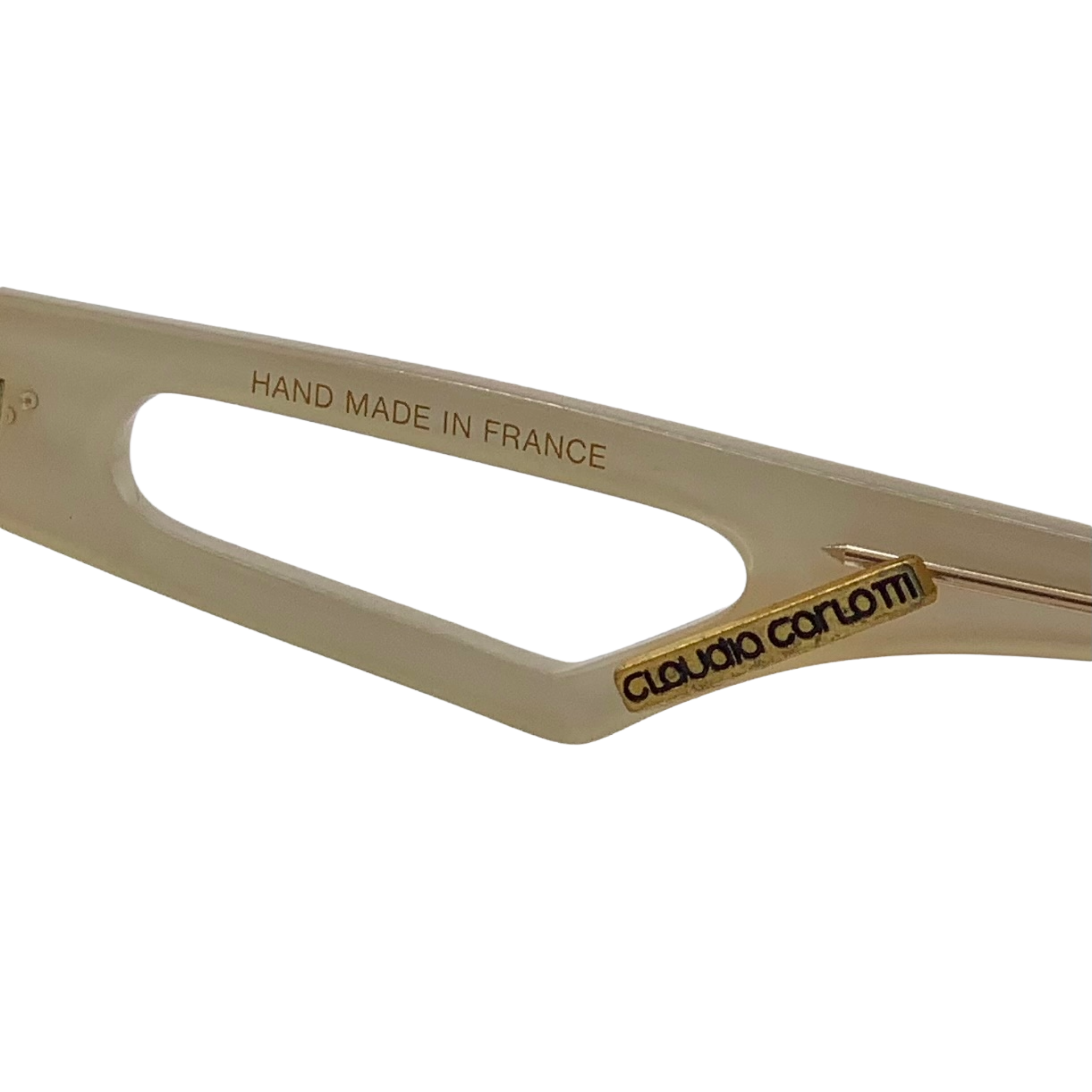 VINTAGE CLAUDIA CARLOTTI OVAL SUNGLASSES FROM THE 1980'S