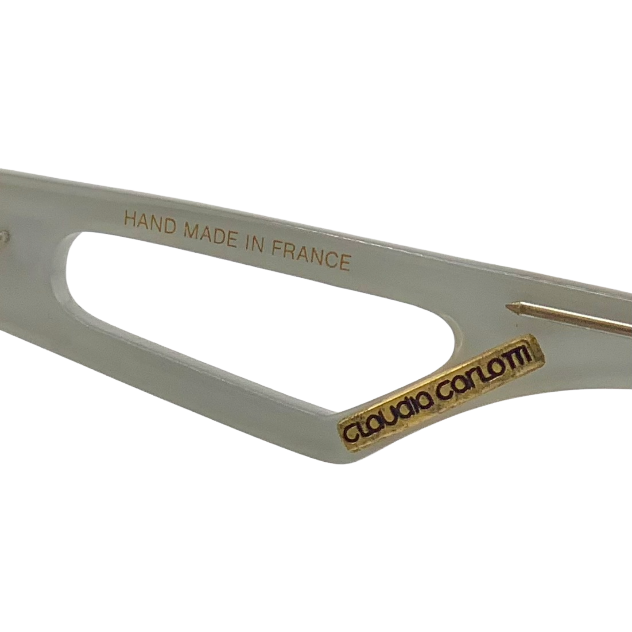 VINTAGE CLAUDIA CARLOTTI OVAL SUNGLASSES FROM THE 1980'S