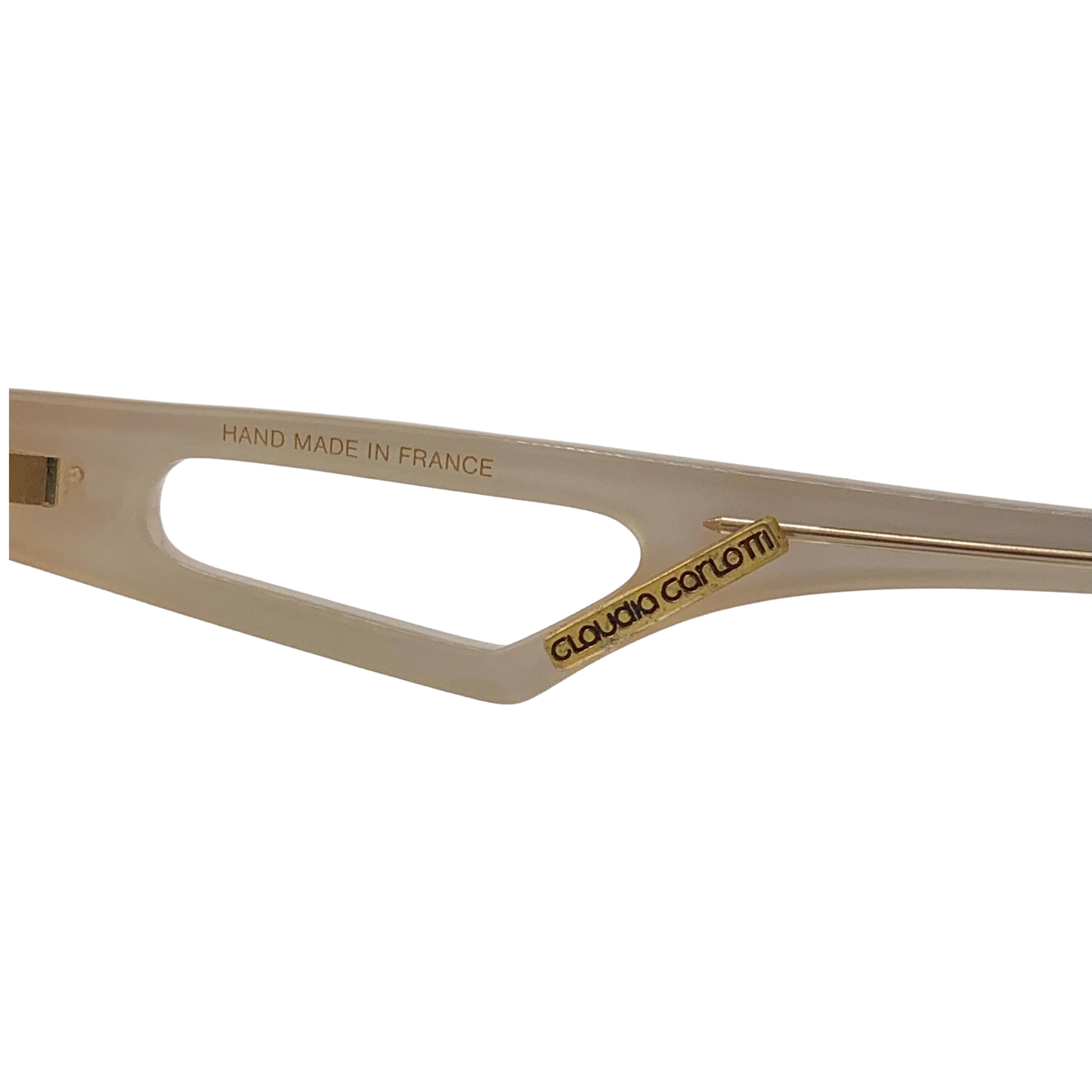 VINTAGE CLAUDIA CARLOTTI RECTANGLE SUNGLASSES FROM THE 1980'S