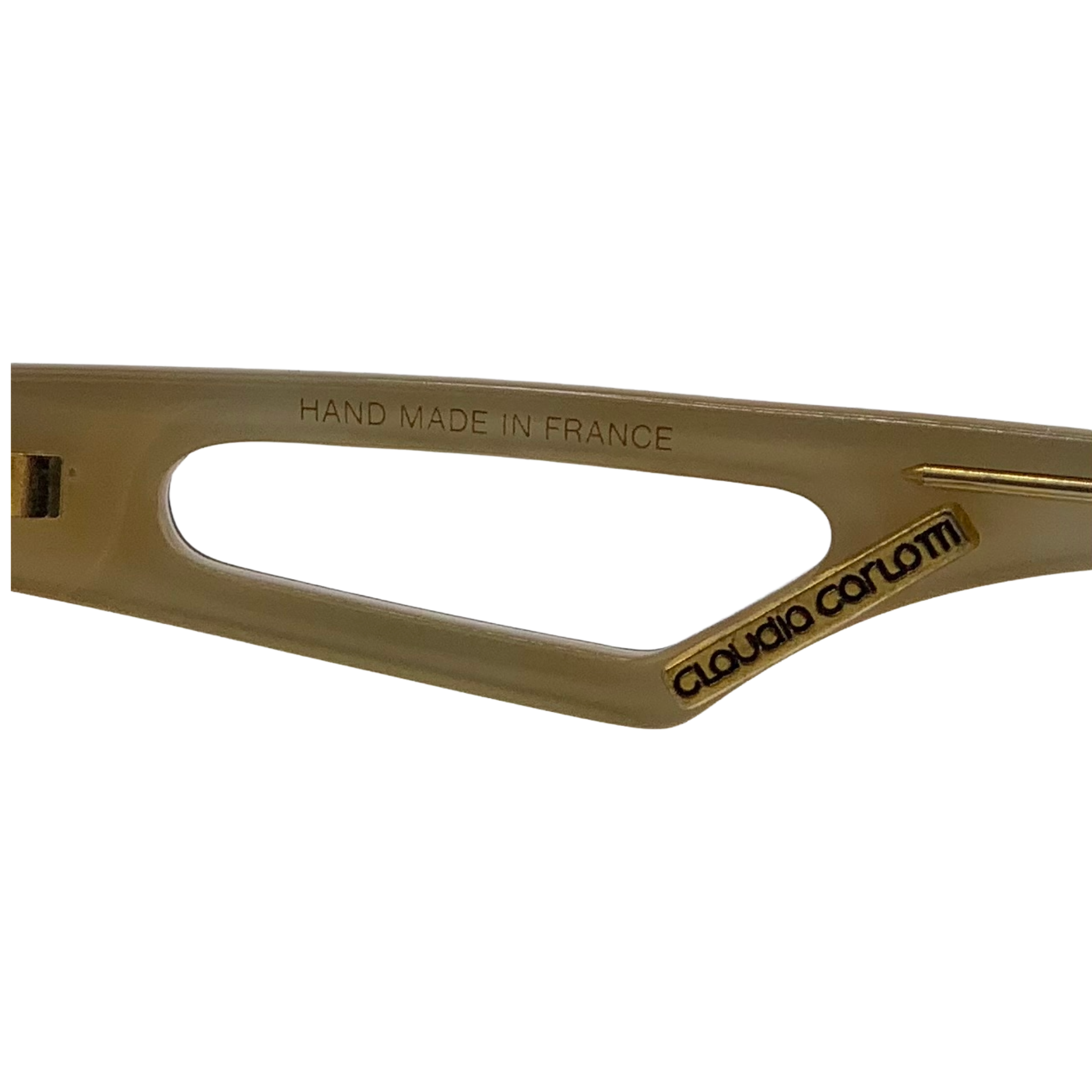 VINTAGE CLAUDIA CARLOTTI RECTANGLE SUNGLASSES FROM THE 1980'S