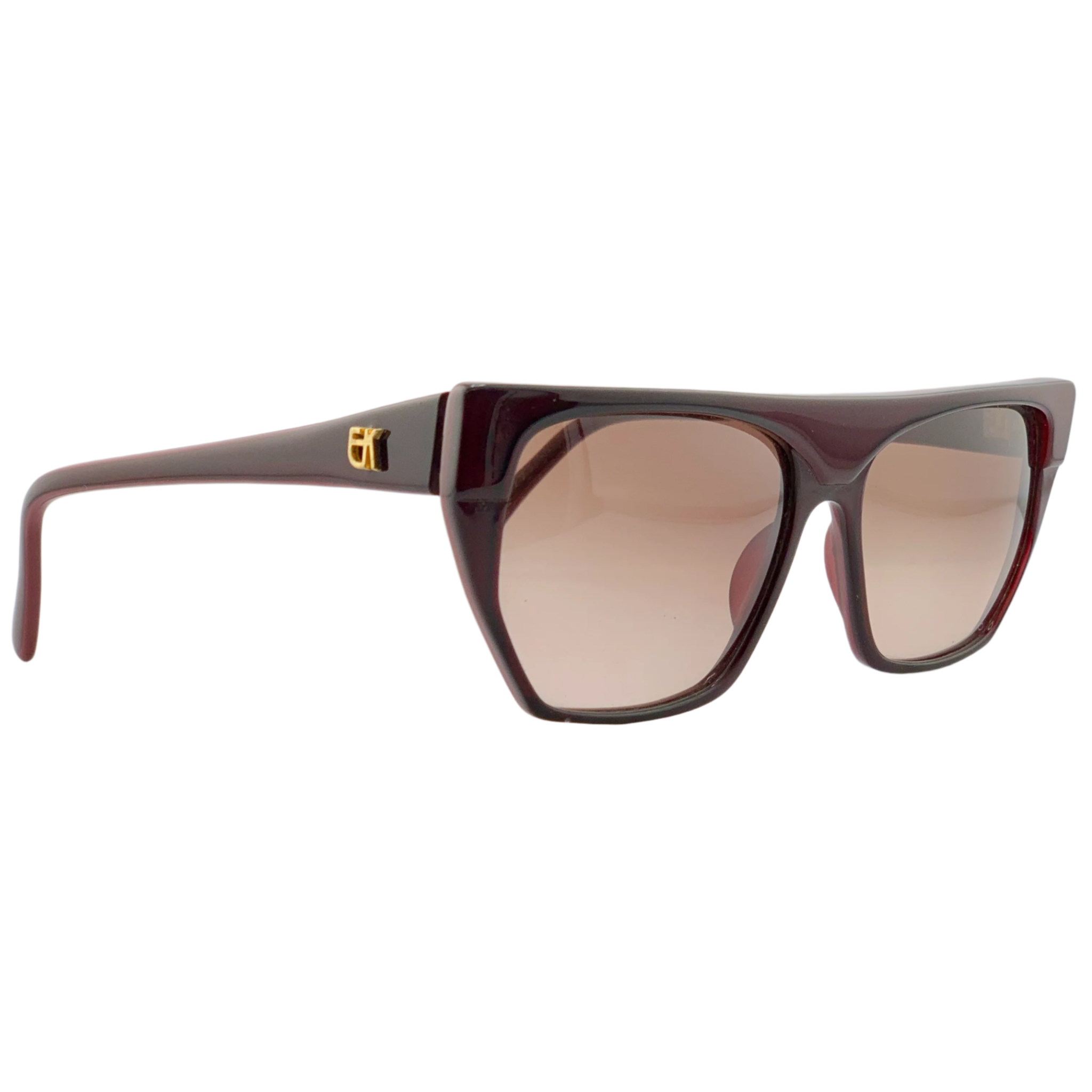 Unworn vintage Emmanuelle Khanh Square 6060 sunglasses in superb condition, authentic and original