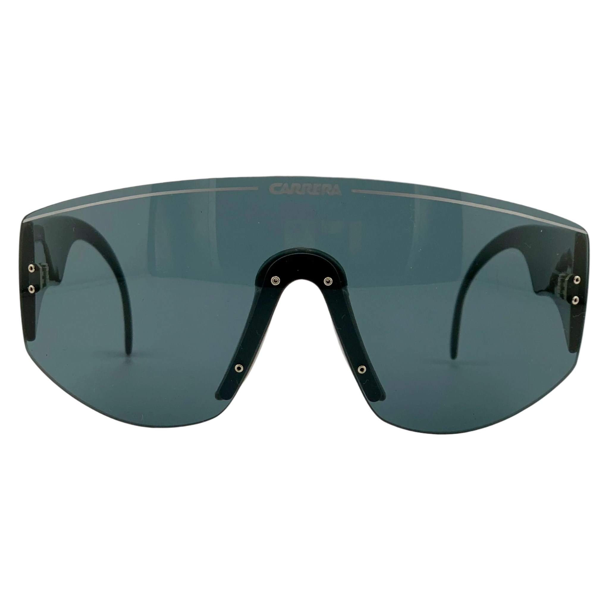 Carrera Visor 5414 90 sunglasses with black frame and tinted lenses