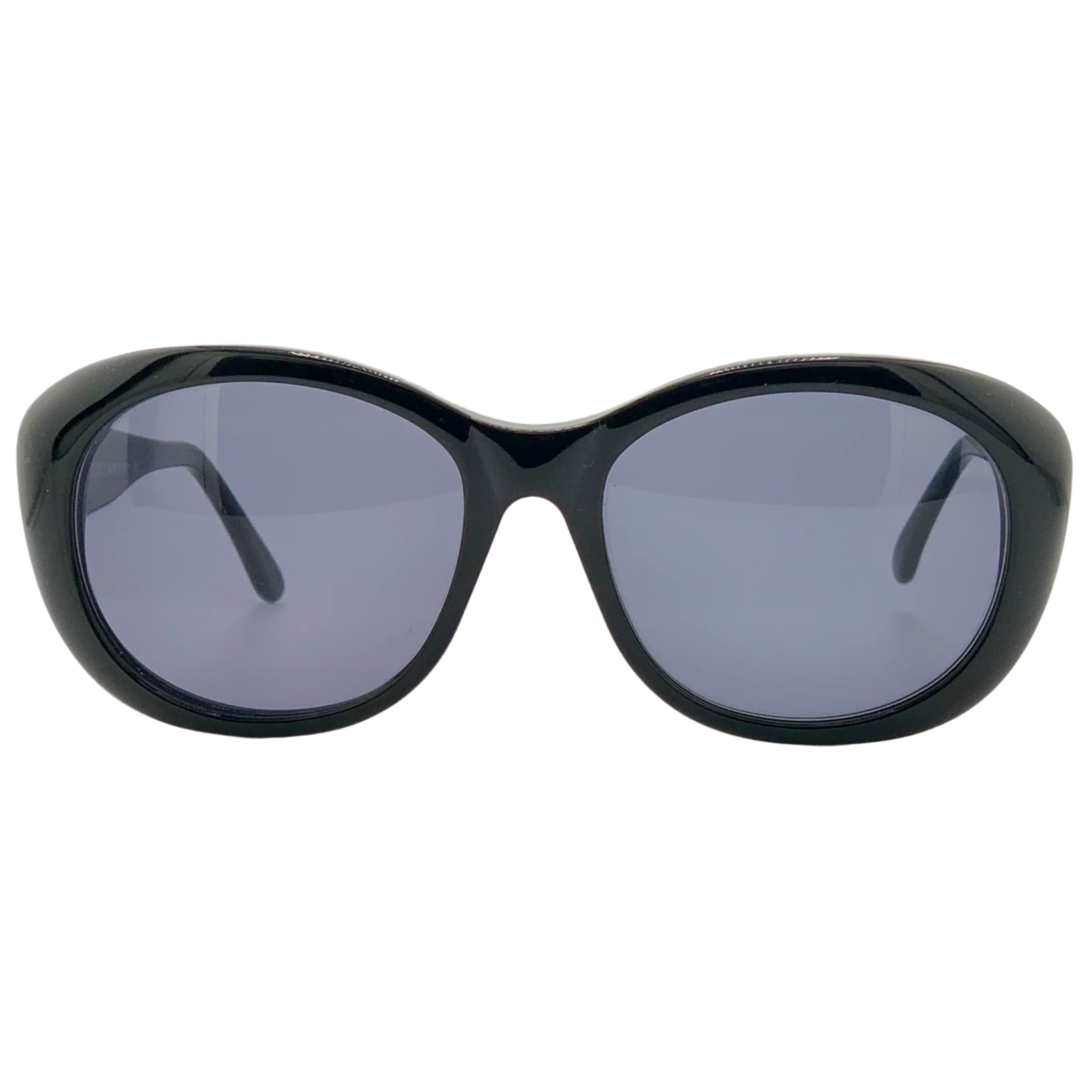 Vintage Gucci Round 2171/N/S black sunglasses with grey lenses for women