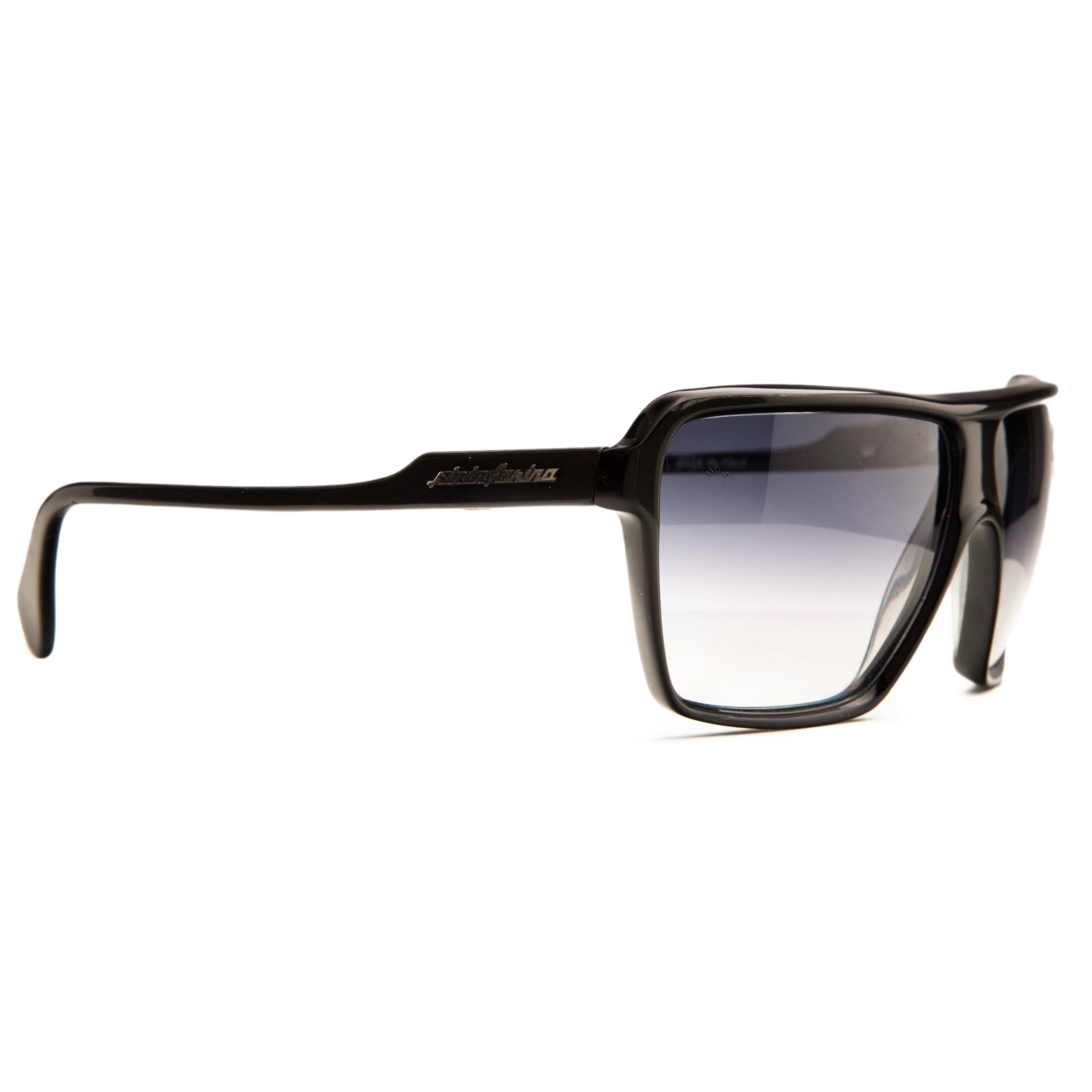 Men's vintage Persol Pininfarina Flat Brow 810 sunglasses in black