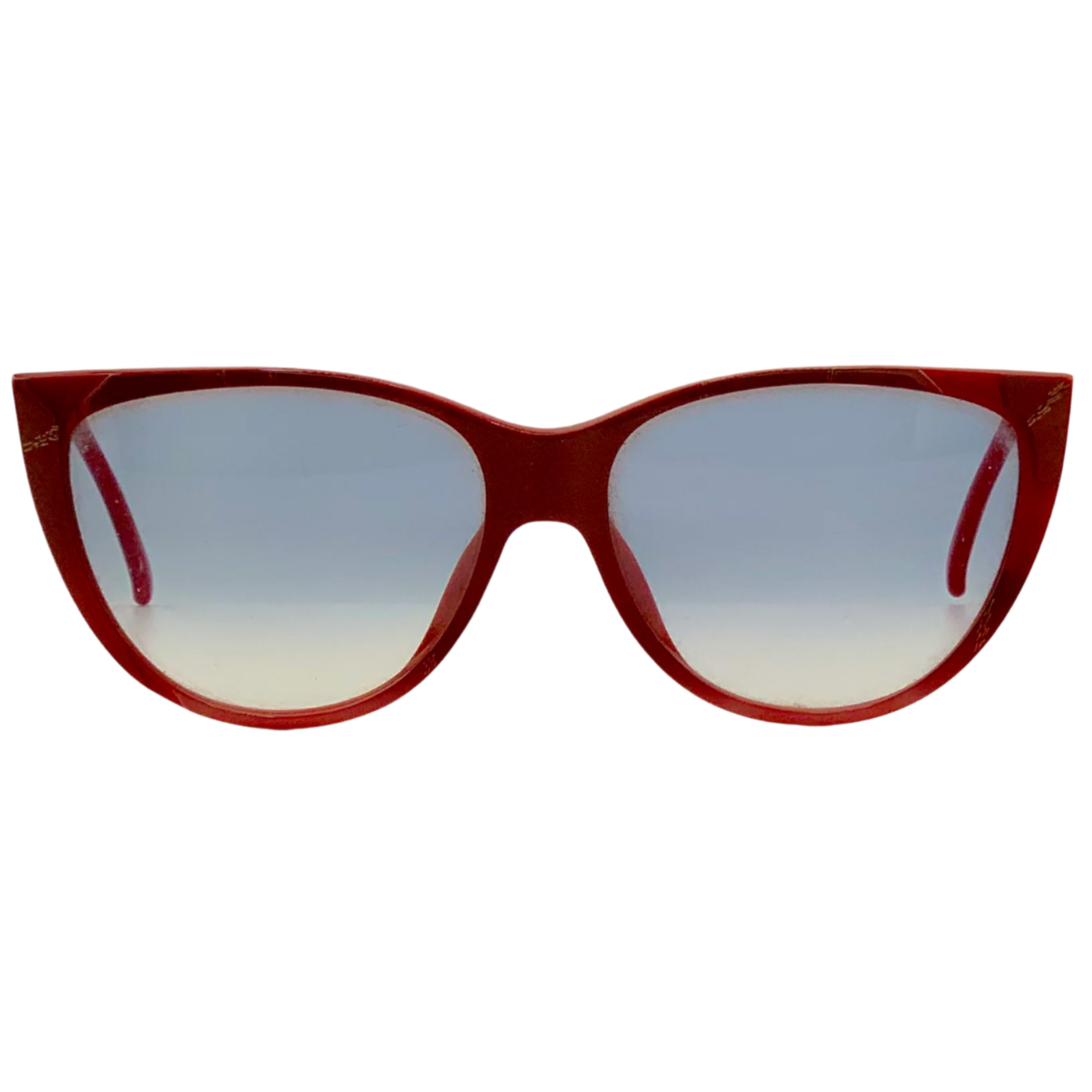 Vintage red Christian Dior cat eye sunglasses for women