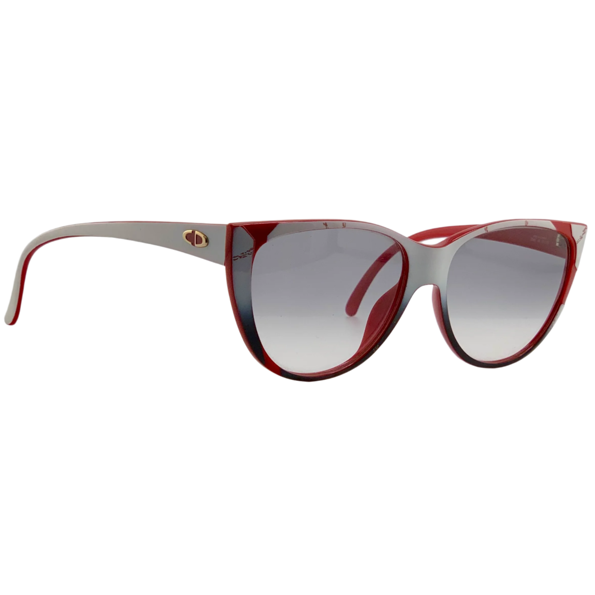 Red/Grey frame with grey lenses, made in Germany