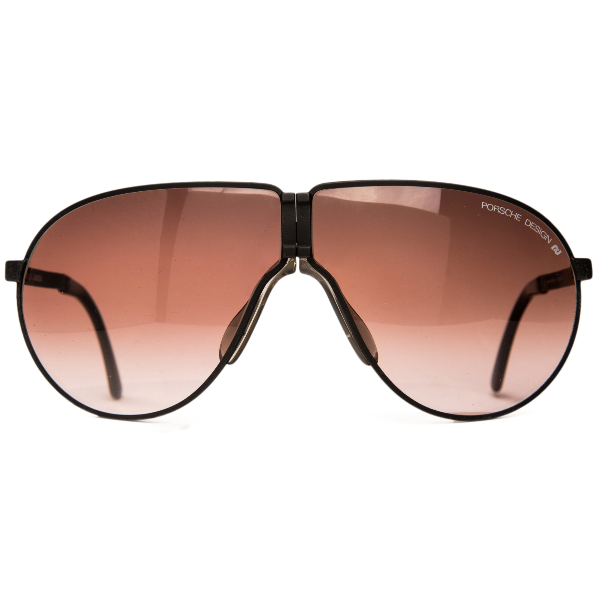 Black Porsche Aviator 5622 sunglasses with classic aviator design and sleek frame