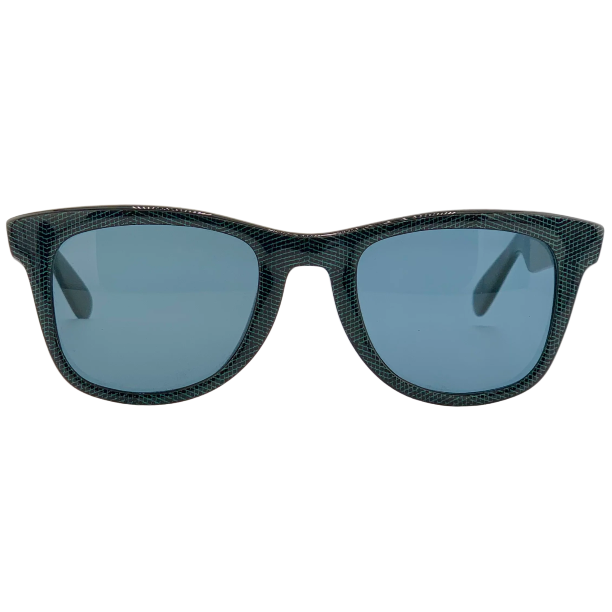 Vintage Esprit Wayfarer 7003A 93 sunglasses for men and women, black/green frame, grey lenses, made in Austria, never worn or sold, authentic original 