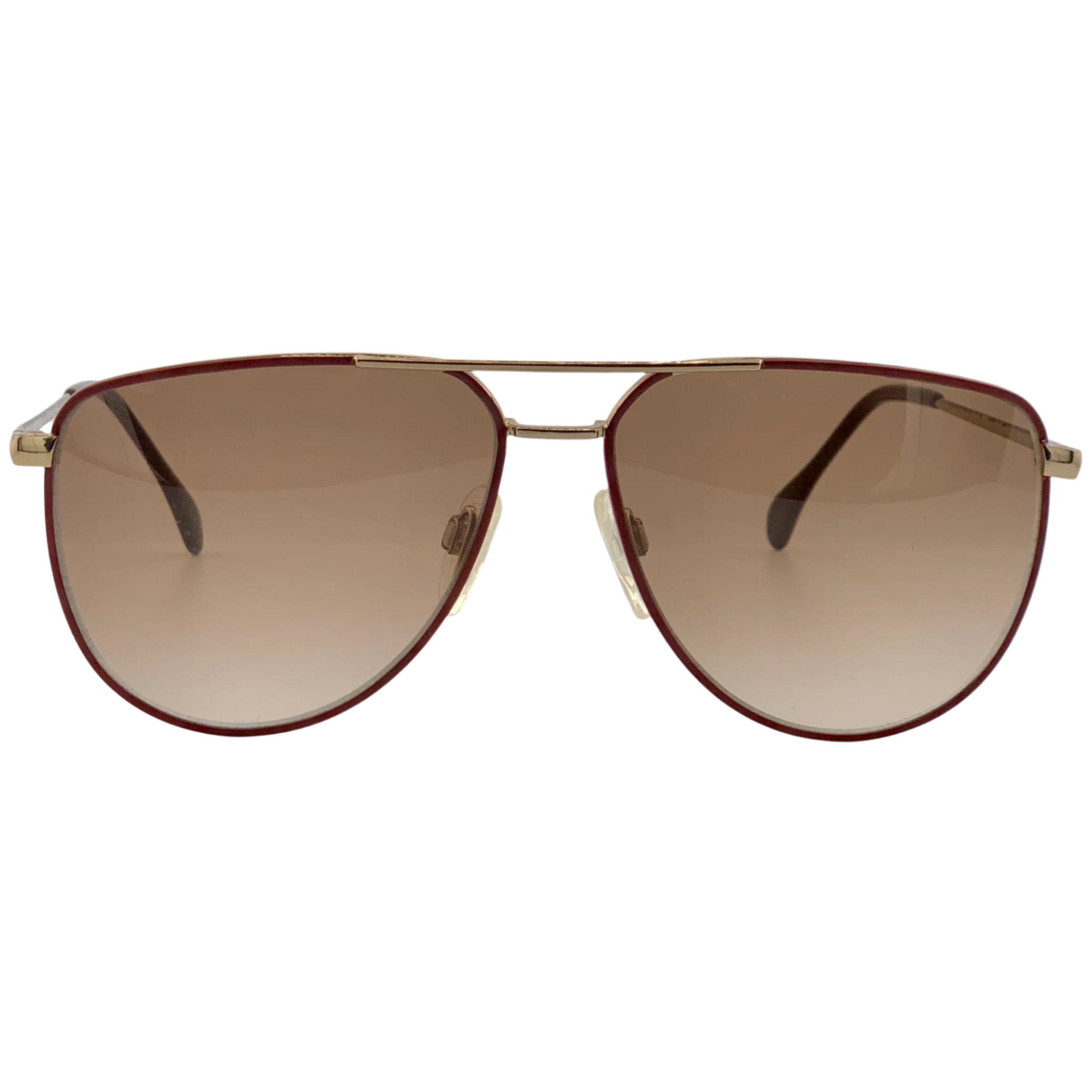 Black Menrad Aviator 775 sunglasses with gold frame and gradient lenses