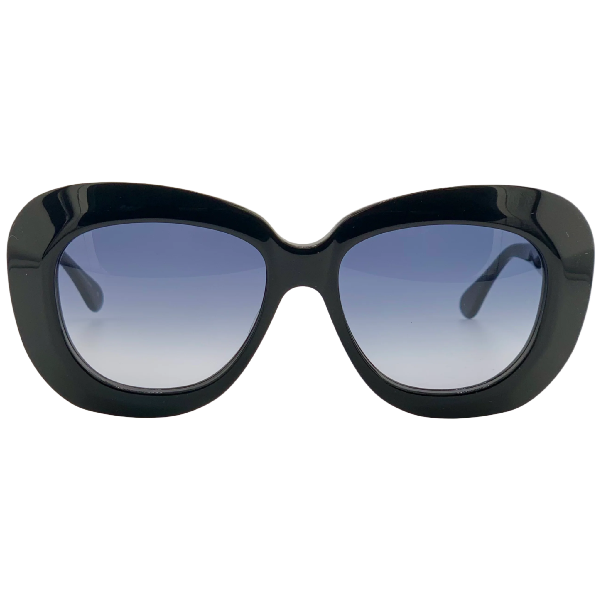 Vintage-inspired Oliver Goldsmith Square Norum sunglasses in tortoiseshell frame