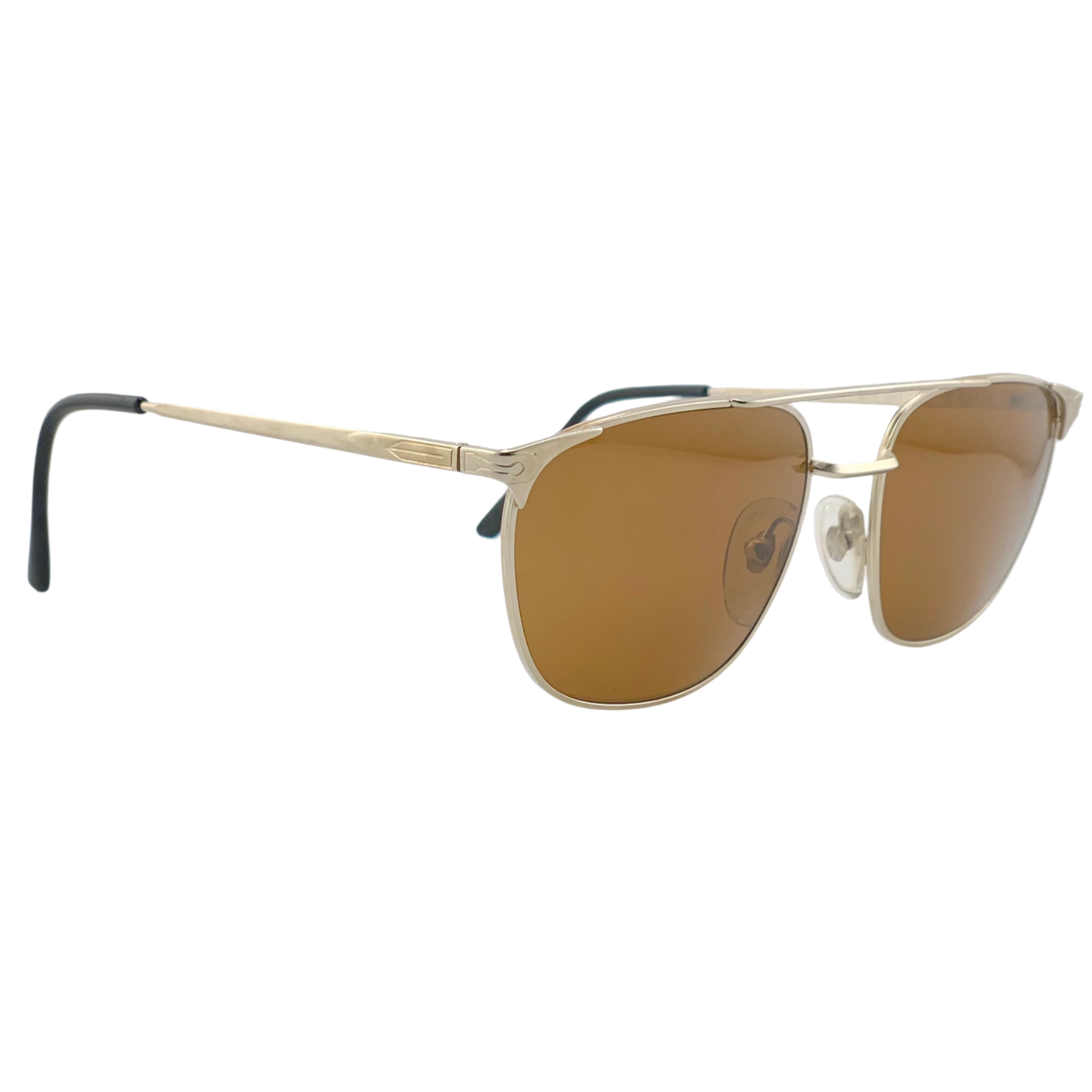 Silver frame Persol Ratti Clubmaster PM502 sunglasses