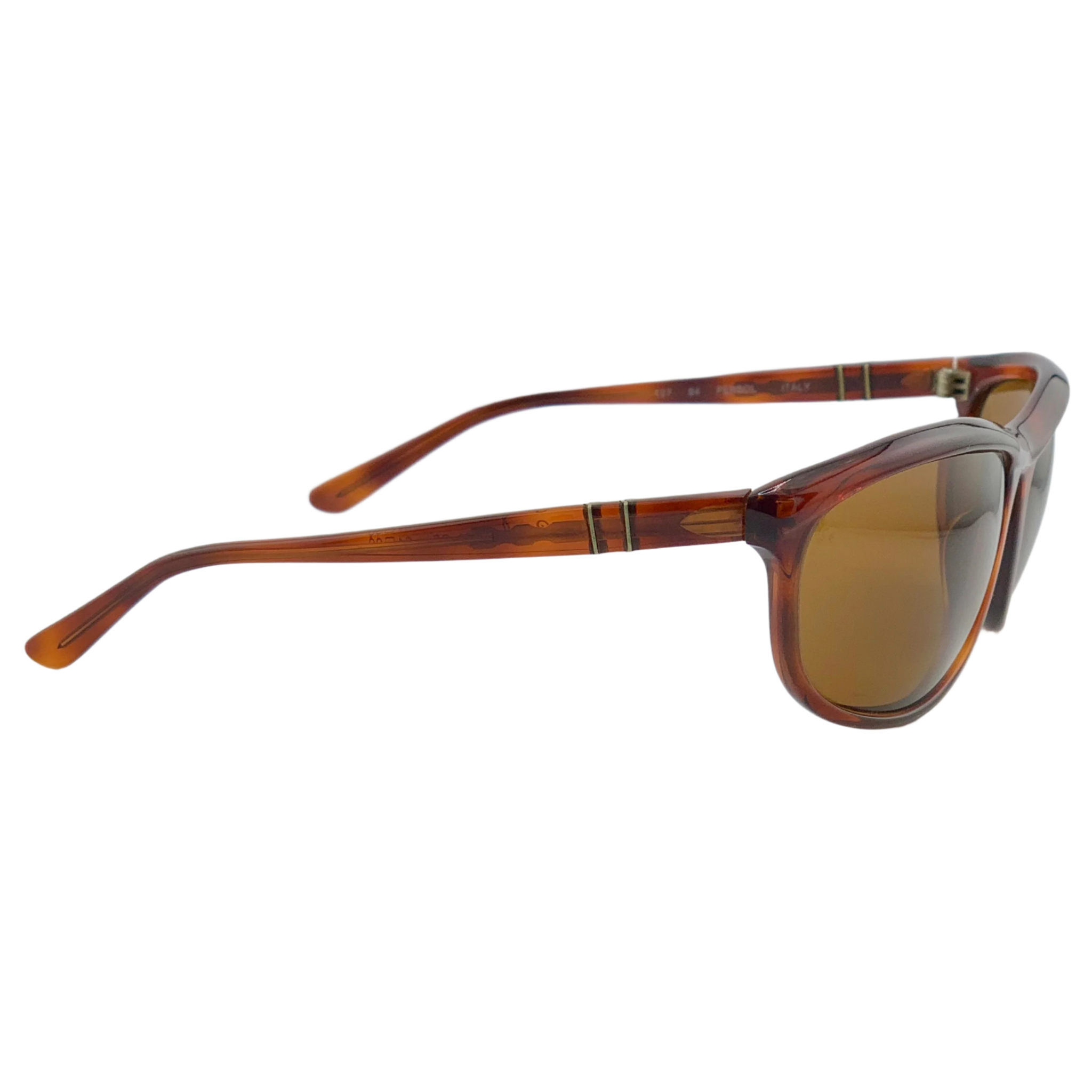  Never before worn or sold vintage Persol Oval 58230 sunglasses, made in Italy with 100% UV protection 