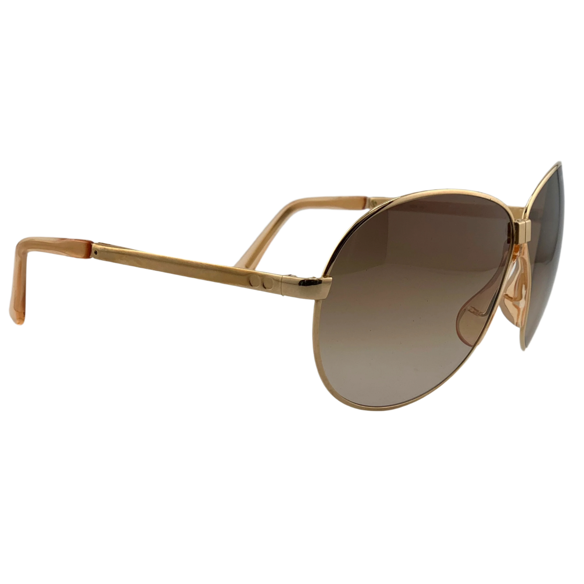 Porsche Aviator 5626 40 sunglasses in classic black and gold