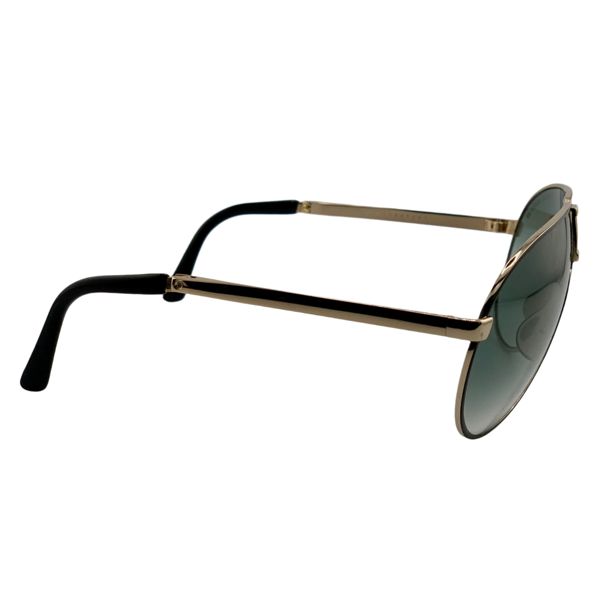 Green lens vintage Porsche Aviator 5622 91 sunglasses