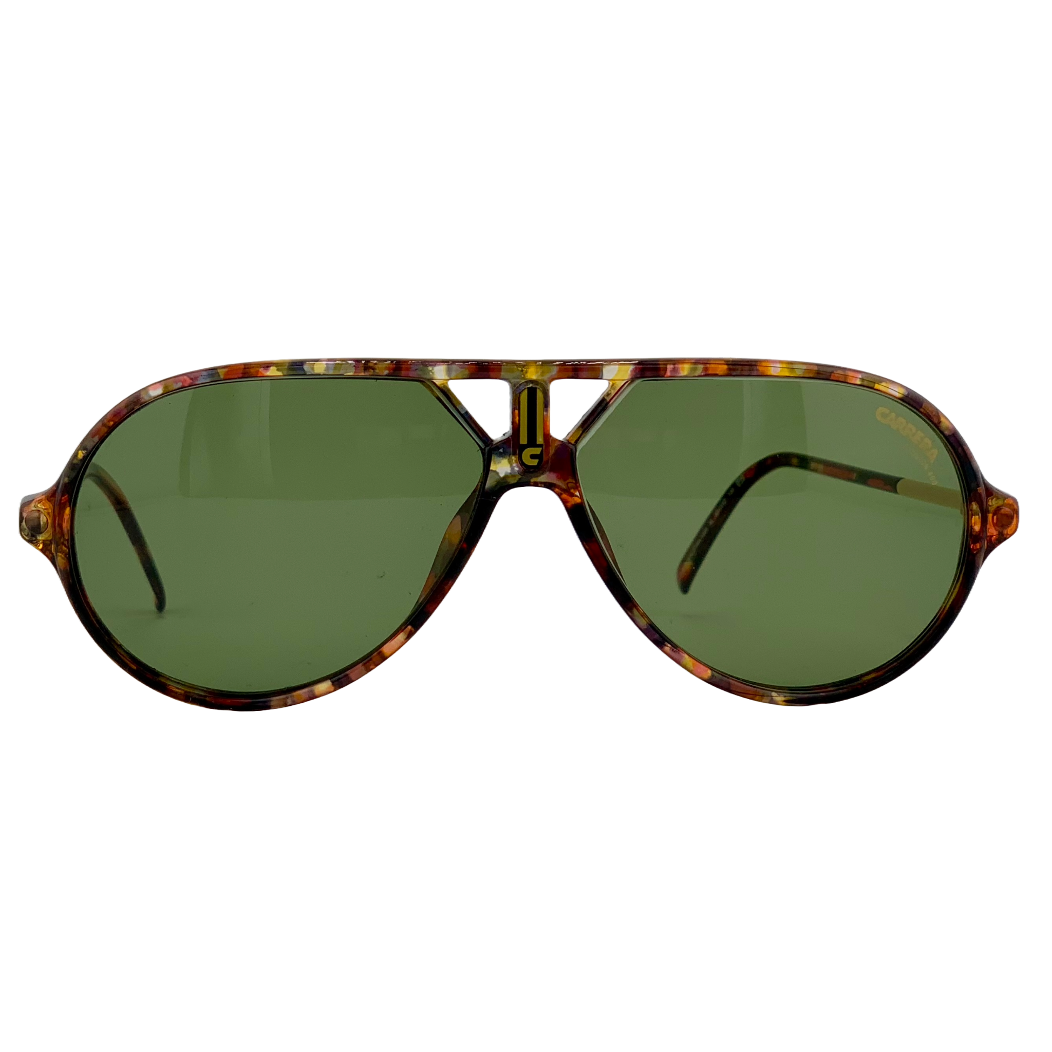 Carrera Aviator 5499 36 sunglasses with gold frame and brown lenses