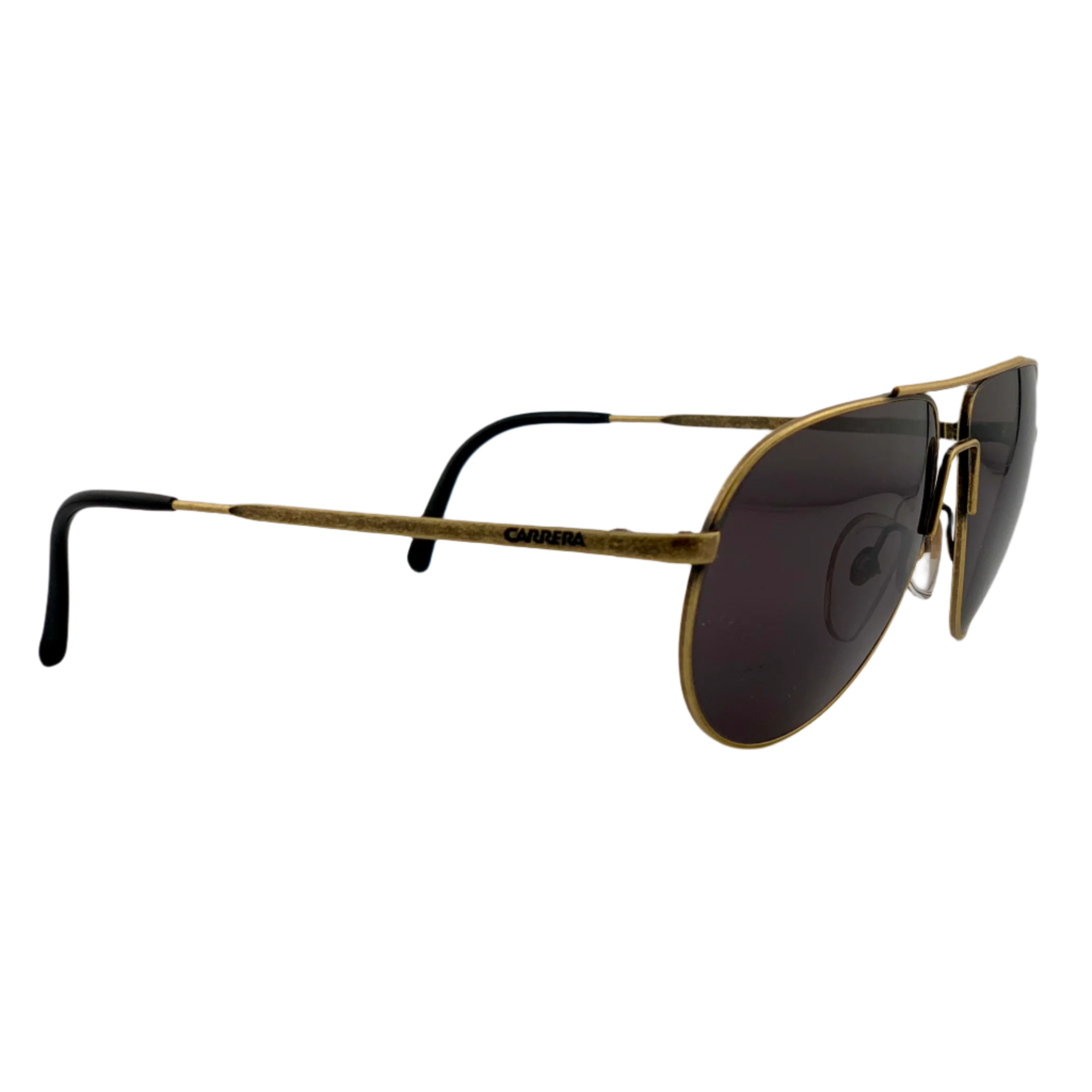 Carrera Aviator 5497 42 sunglasses with gold frame and brown gradient lenses