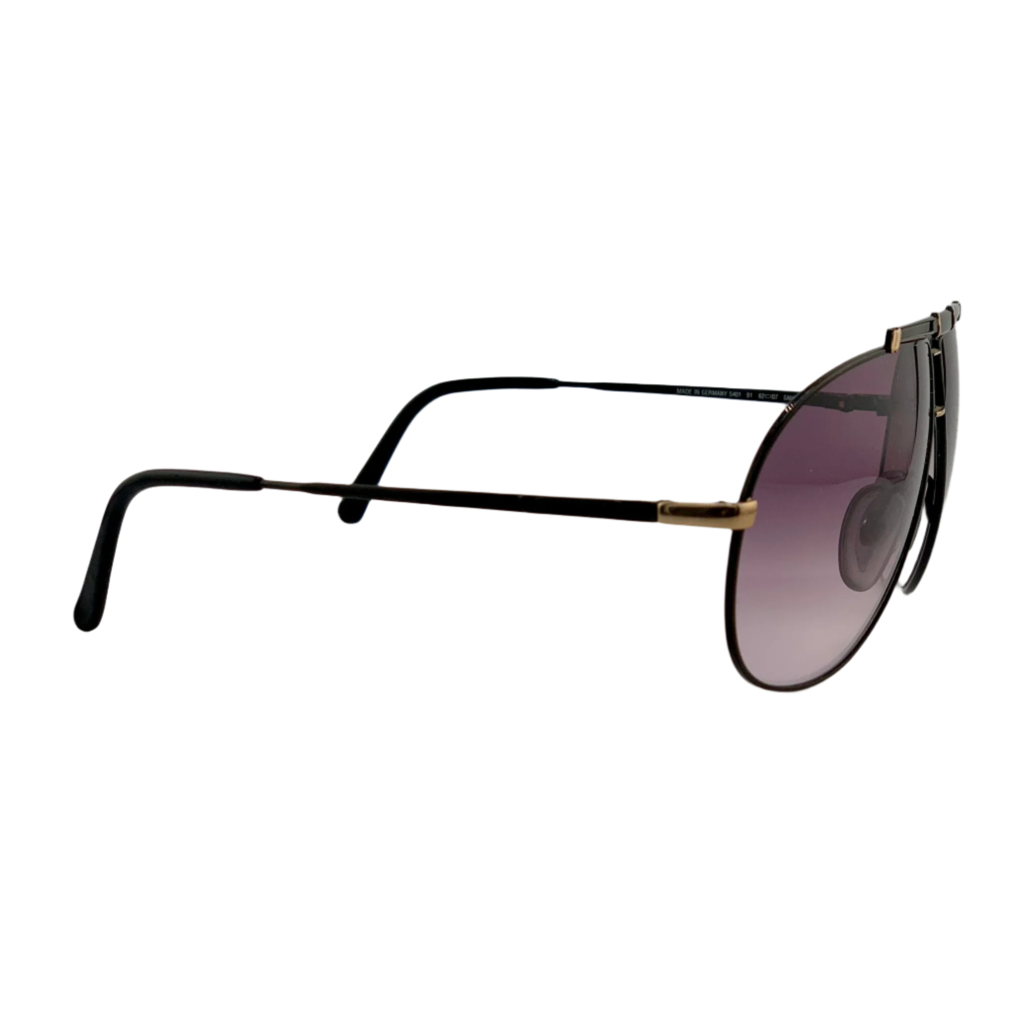 Black Carrera Aviator 5401 91 sunglasses with polarized lenses and sleek metal frame