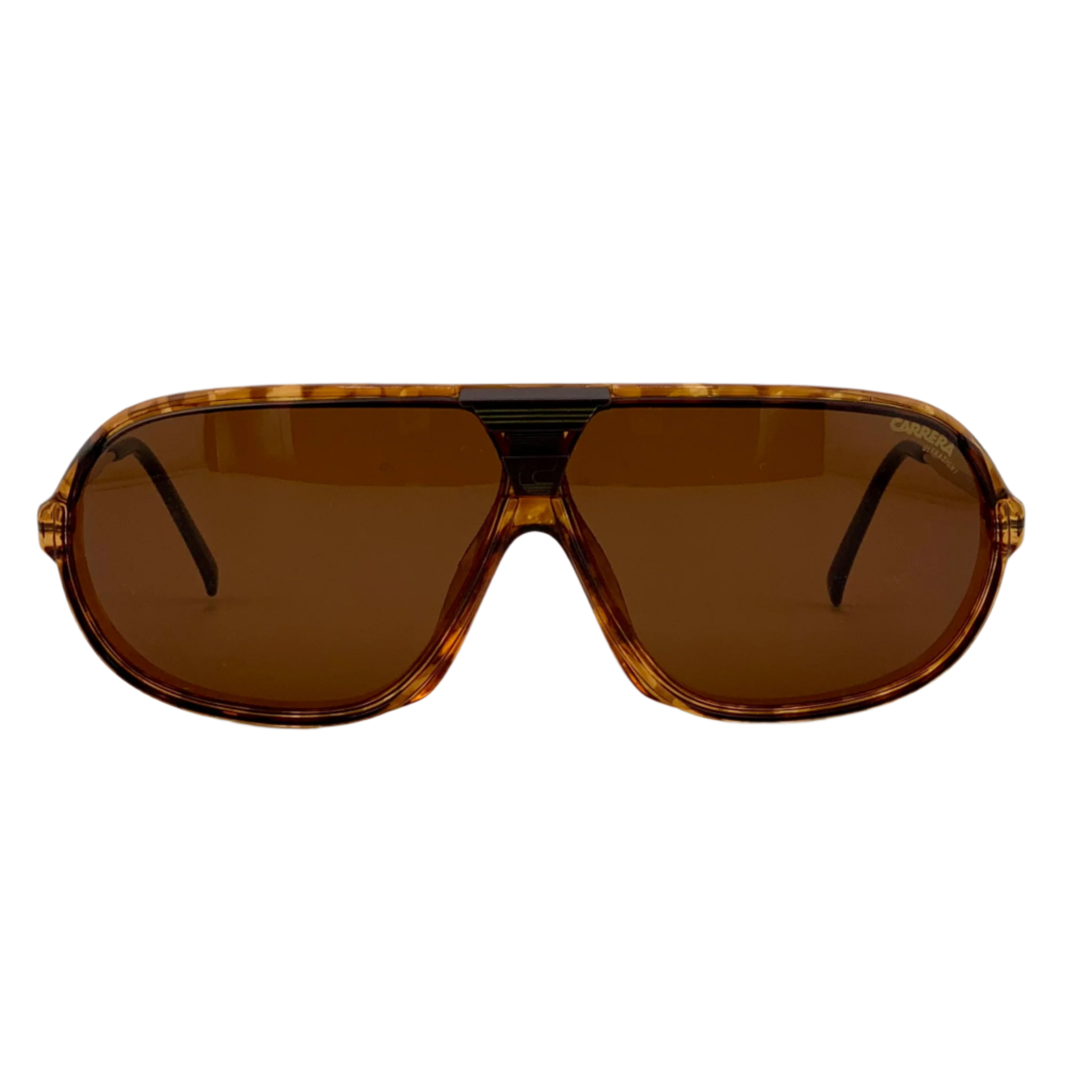 Vintage Carrera Aviator 5416 11 sunglasses for men and women in brown frame and lenses with 100% UV protection 